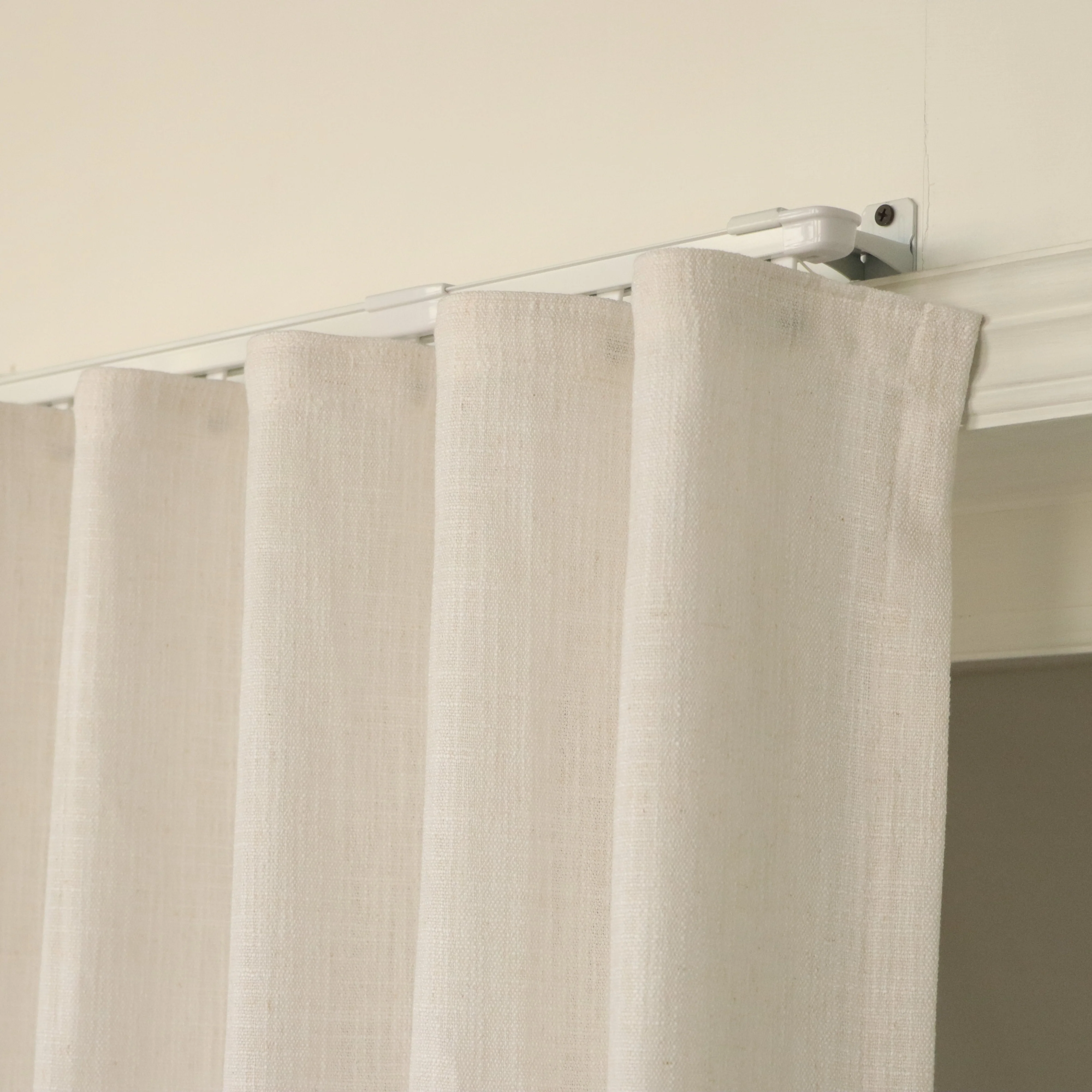 Annie Blackout Curtains & Drapes Ripple Fold with Track - Image 2
