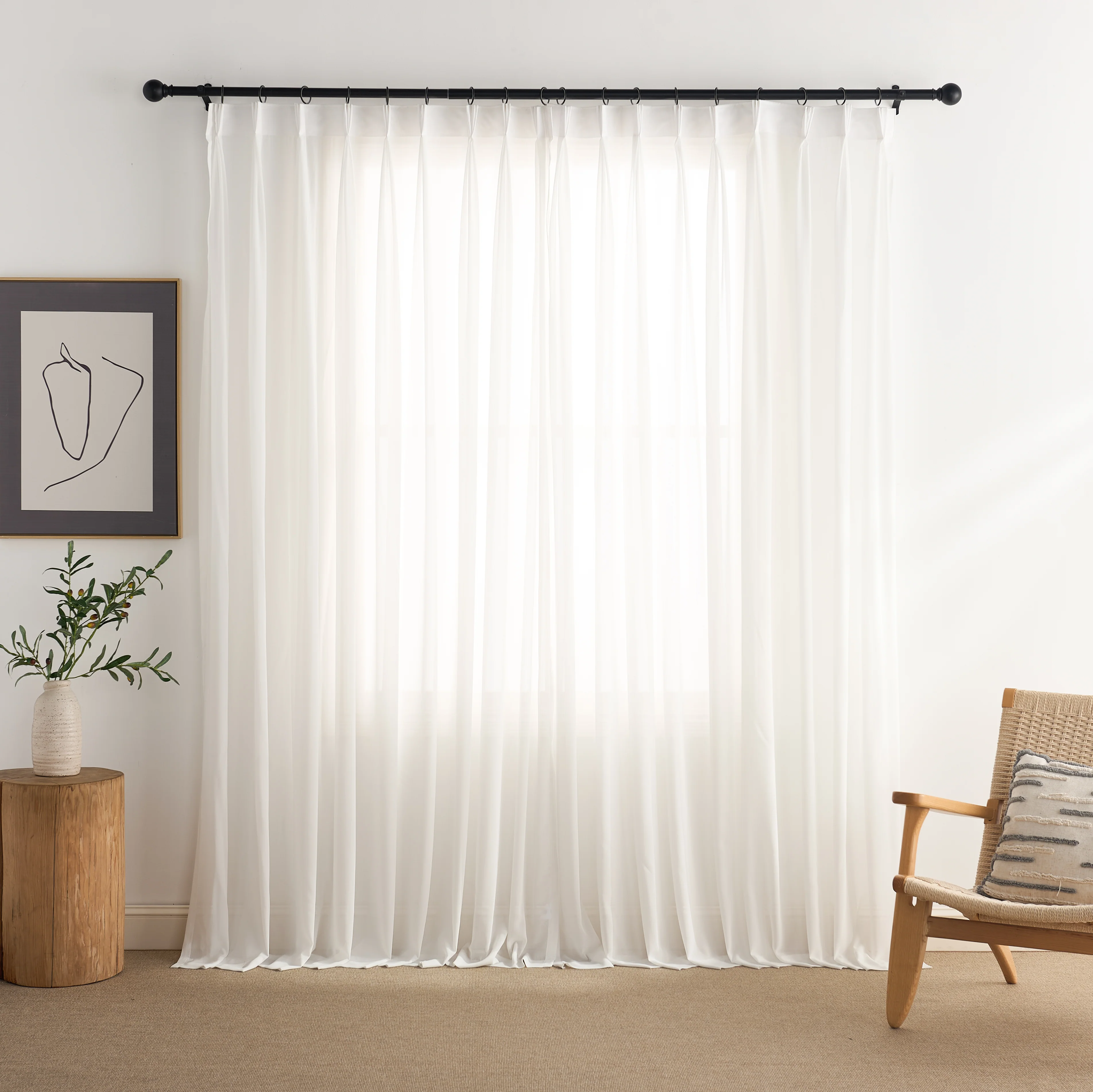 Aura Sheer Curtains & Drapes - Image 10