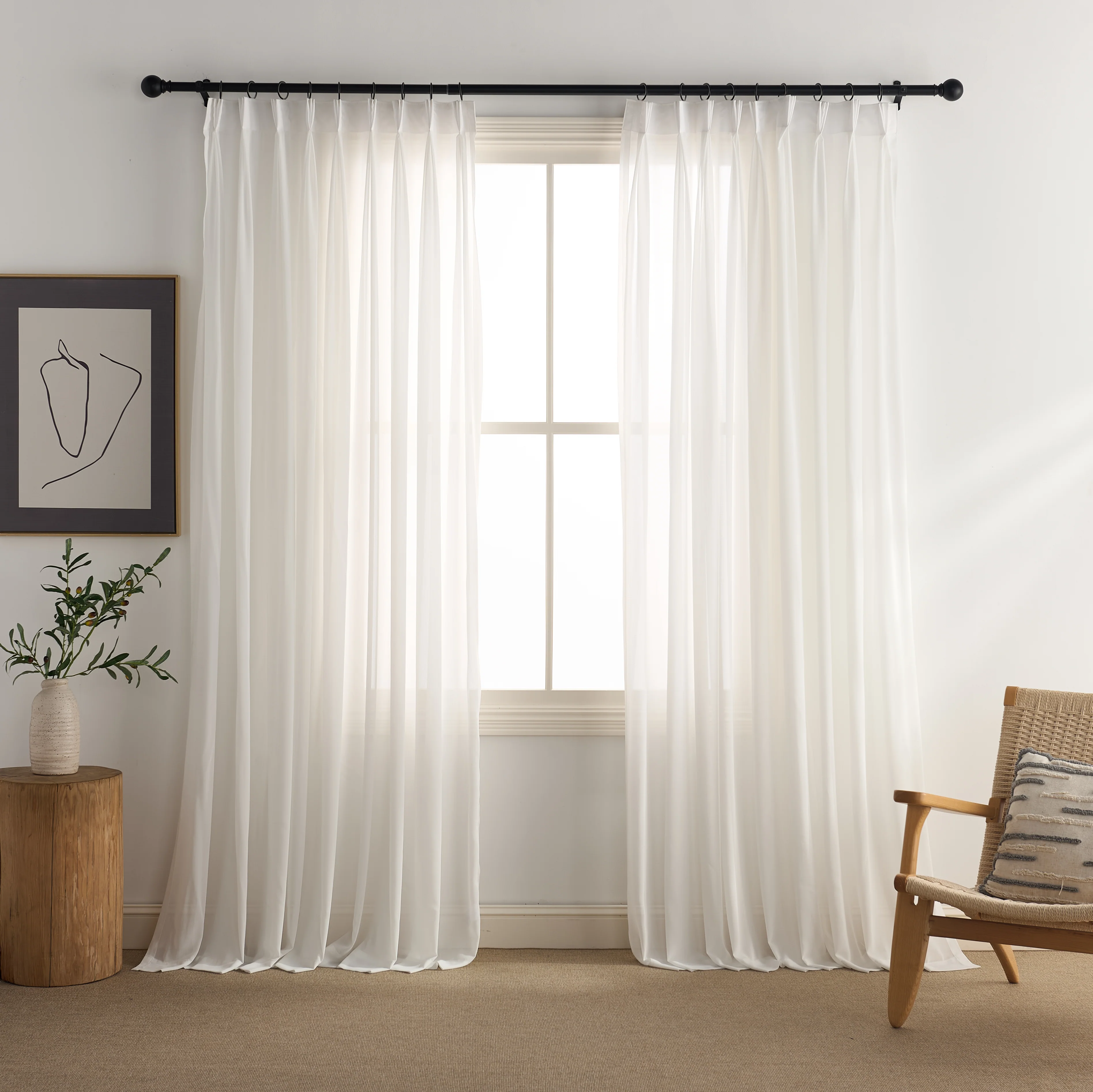 Aura Sheer Curtains & Drapes - Image 11