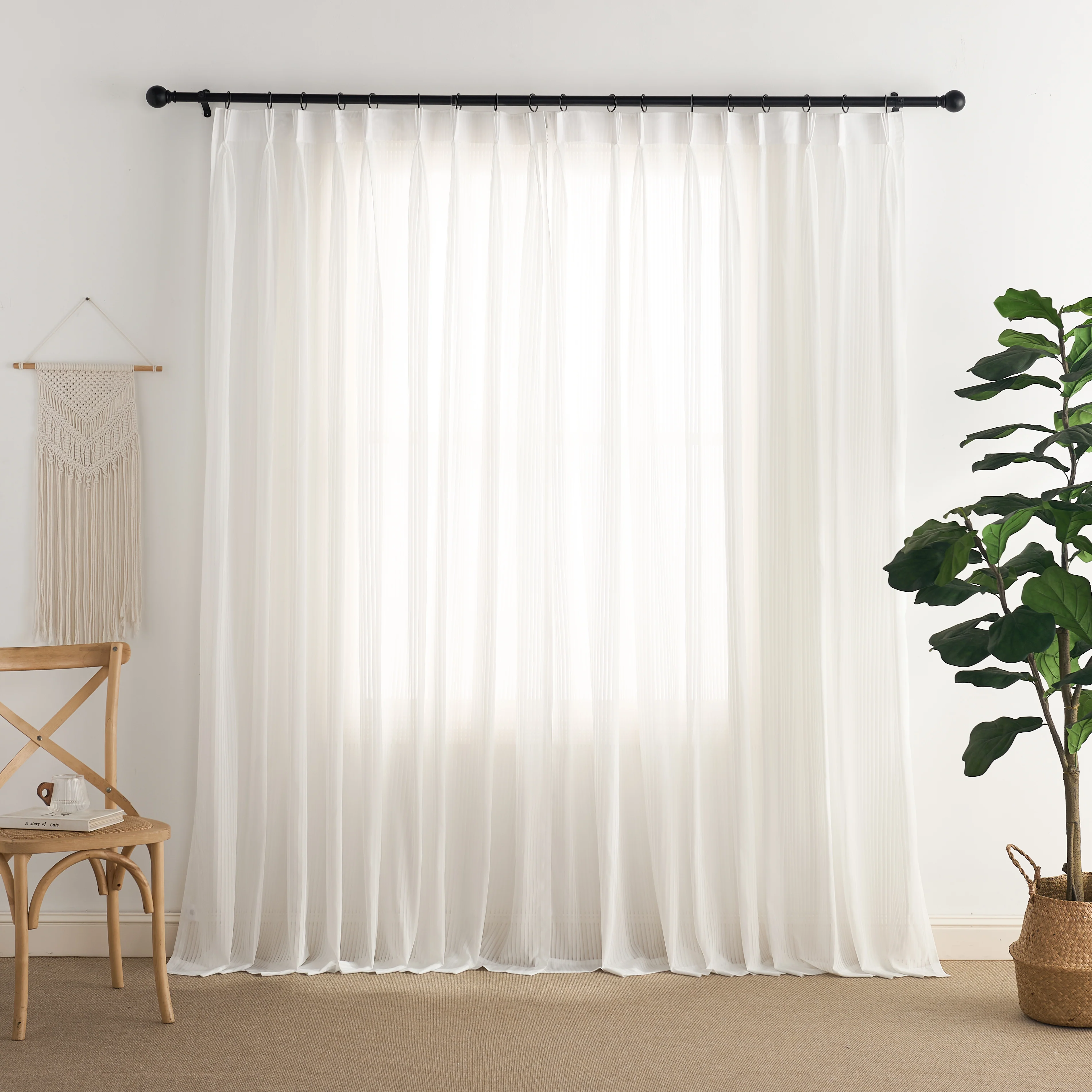Aura Sheer Curtains & Drapes - Image 7