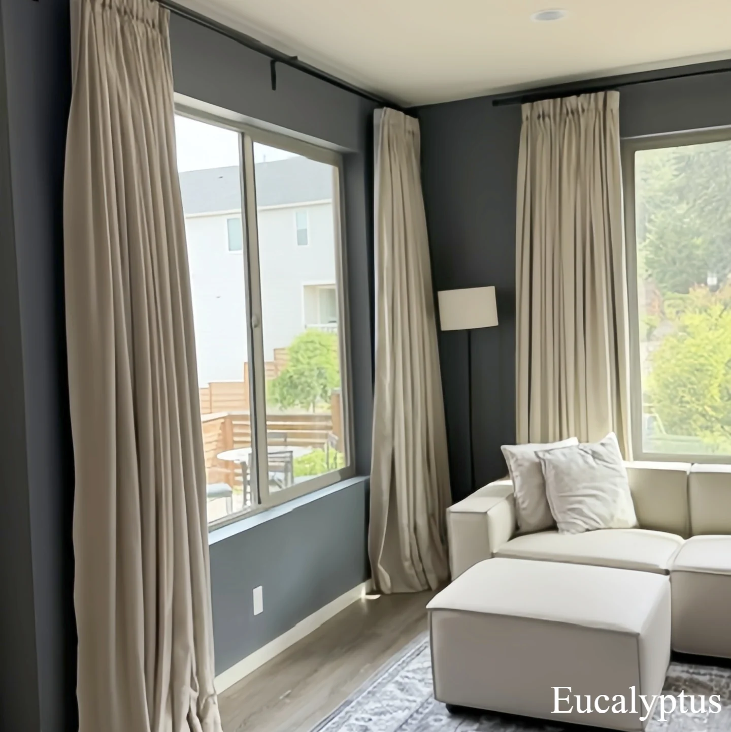 100% Belgian Flax Linen Blackout Curtains & Drapes