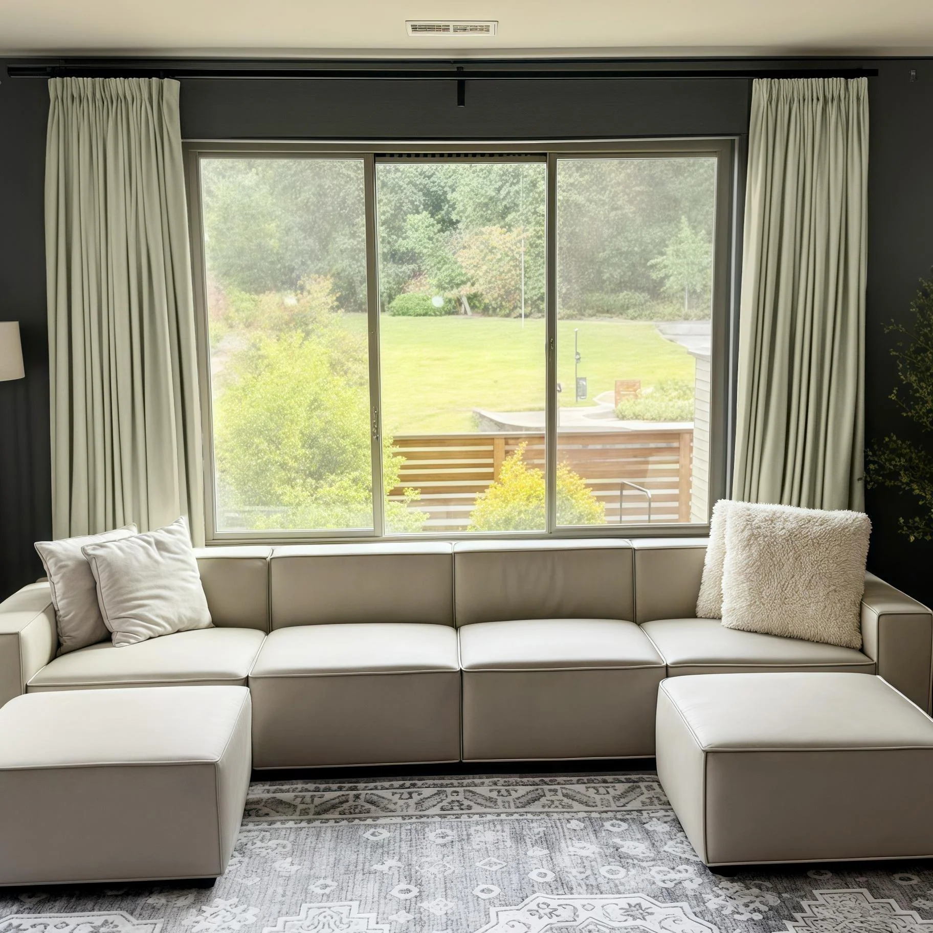 100% Belgian Flax Linen Blackout Curtains & Drapes - Image 13