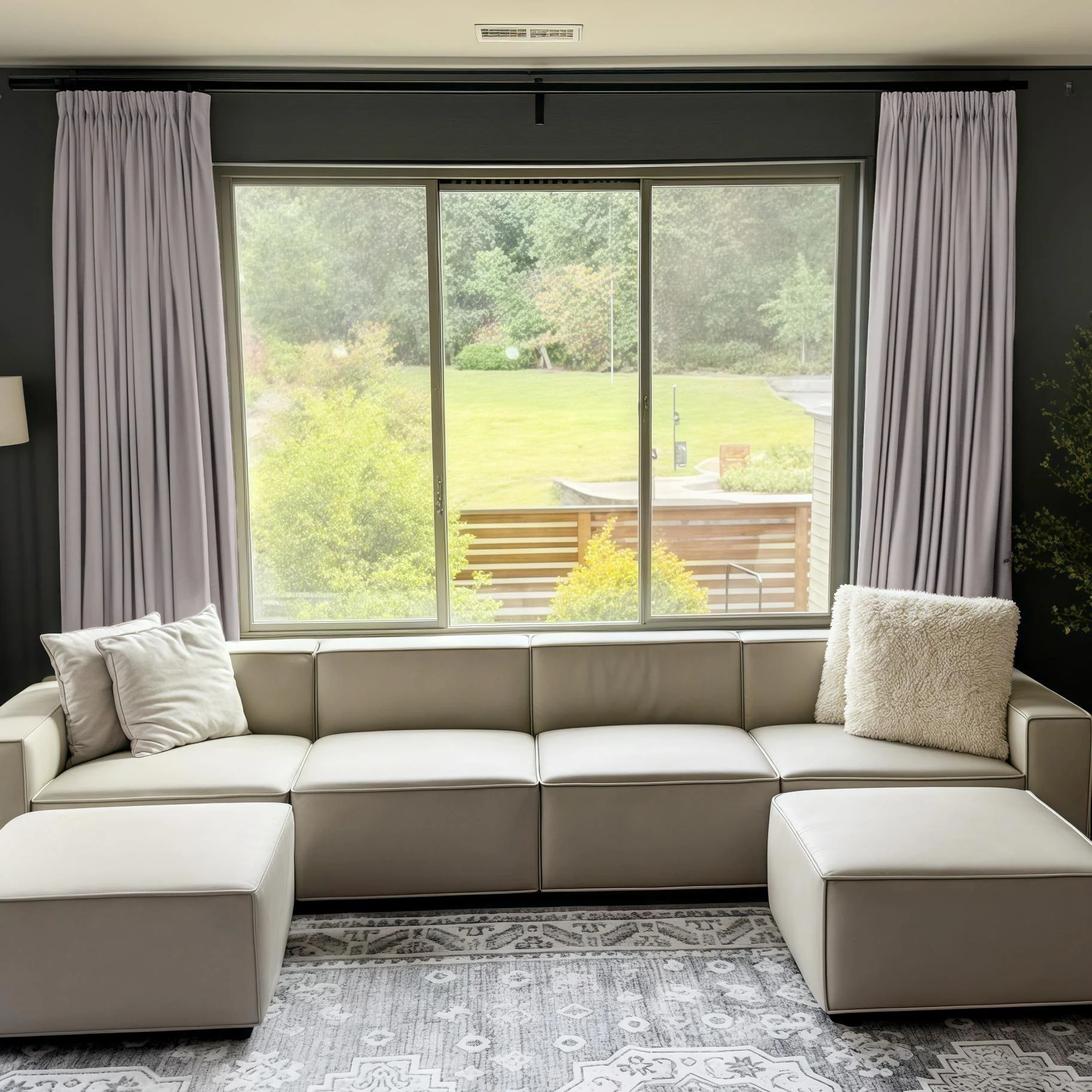 100% Belgian Flax Linen Blackout Curtains & Drapes - Image 3