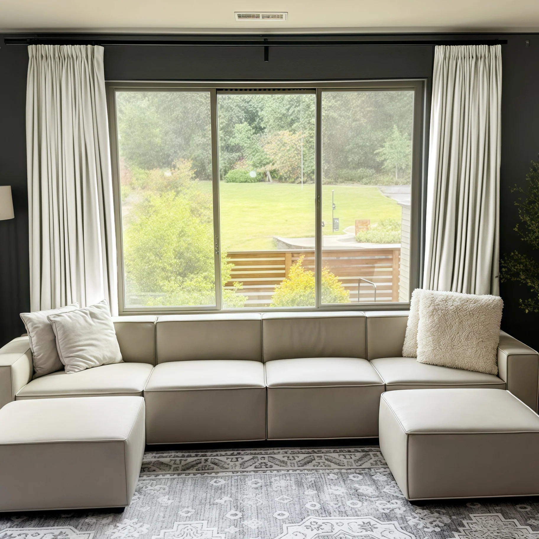 100% Belgian Flax Linen Blackout Curtains & Drapes - Image 5