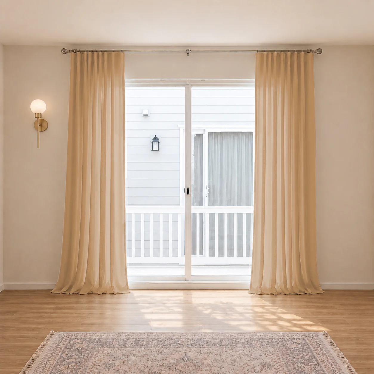 100% Belgian Flax Linen Curtains & Drapes Pleated - Image 13