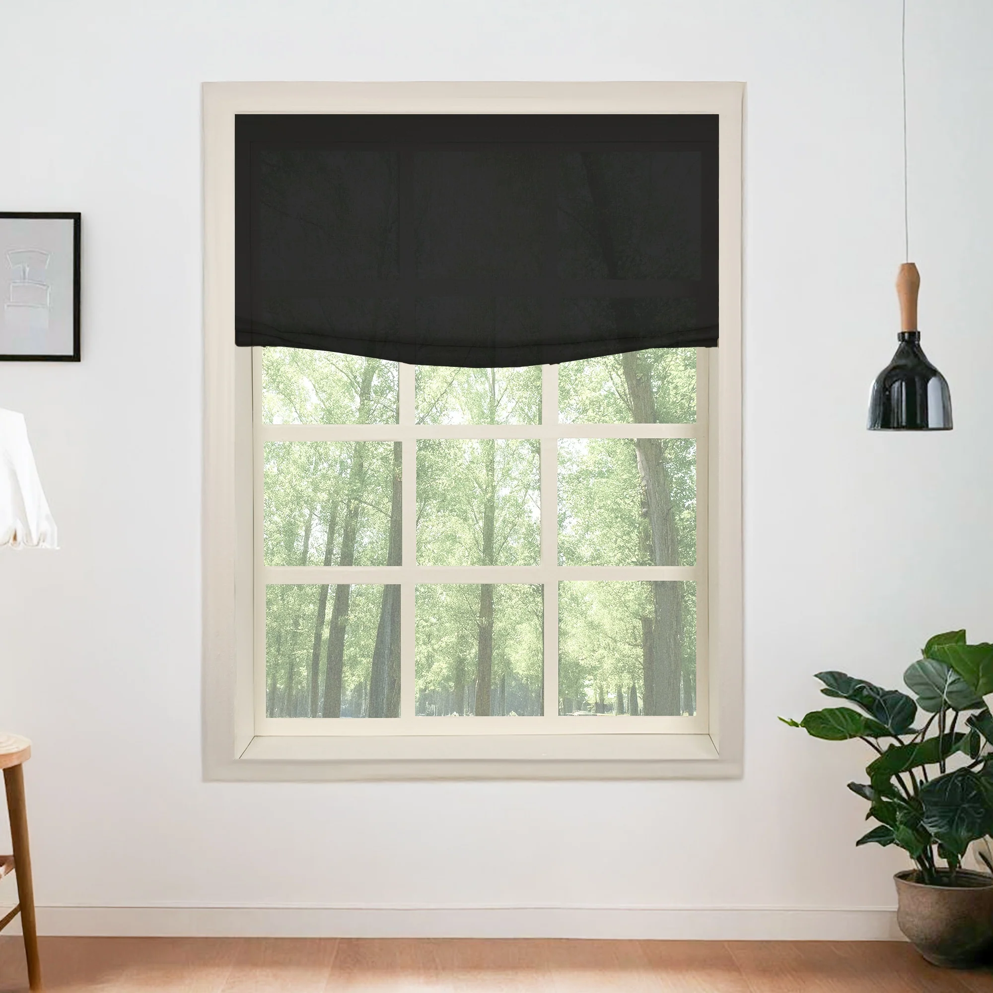 100% Belgian Flax Linen Roman Shades & Blinds | Relaxed - Image 25