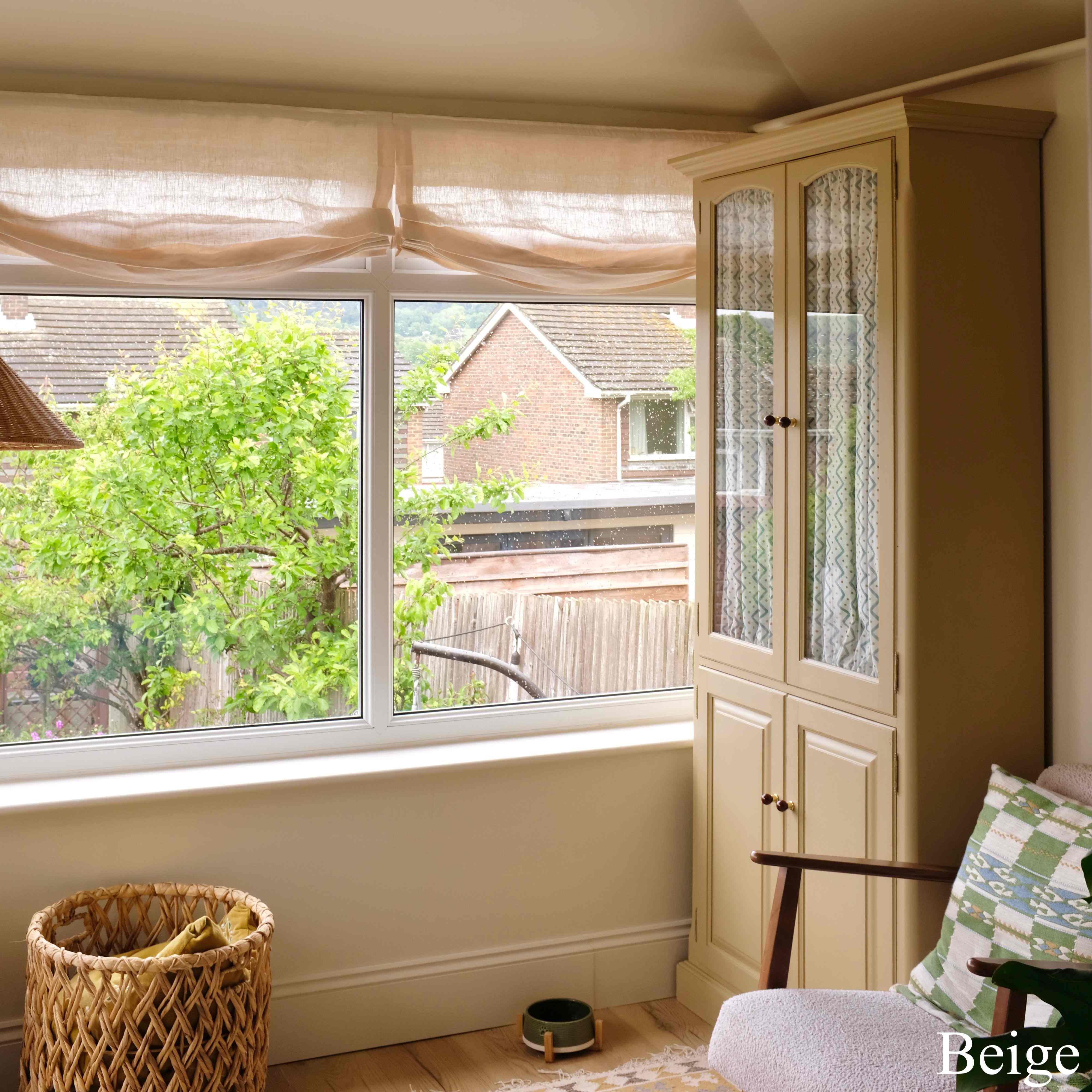 100% Belgian Flax Linen Roman Shades & Blinds | Relaxed - Image 4