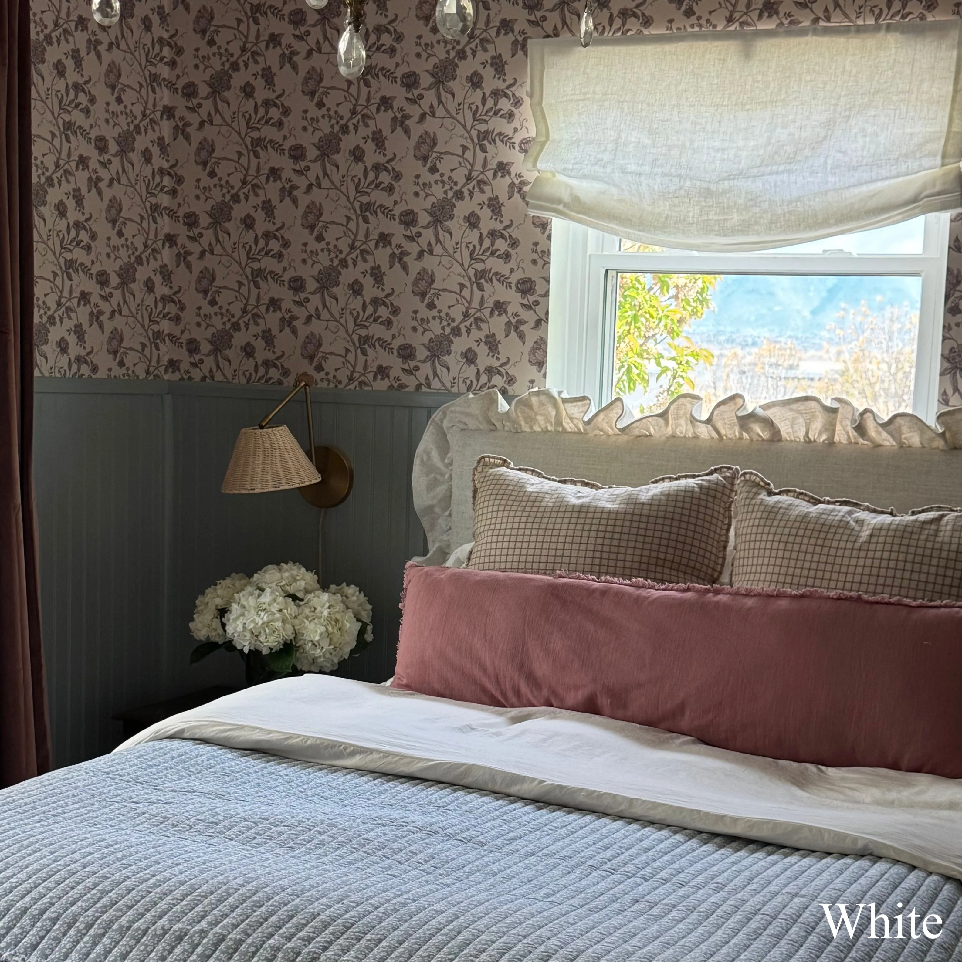 100% Belgian Flax Linen Roman Shades & Blinds | Relaxed - Image 7
