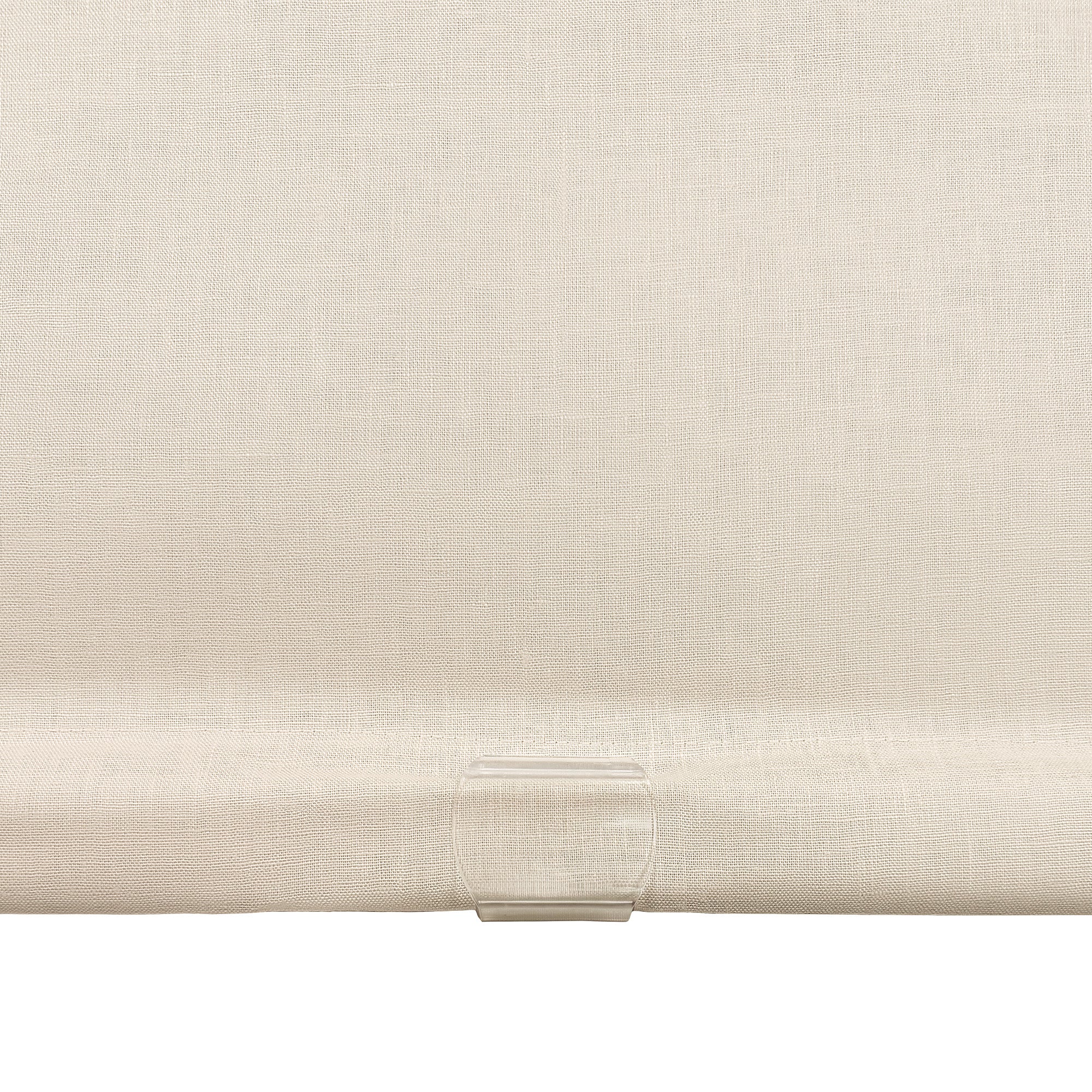 100% Belgian Flax Linen Roman Shades & Blinds | Flat Fold - Image 3