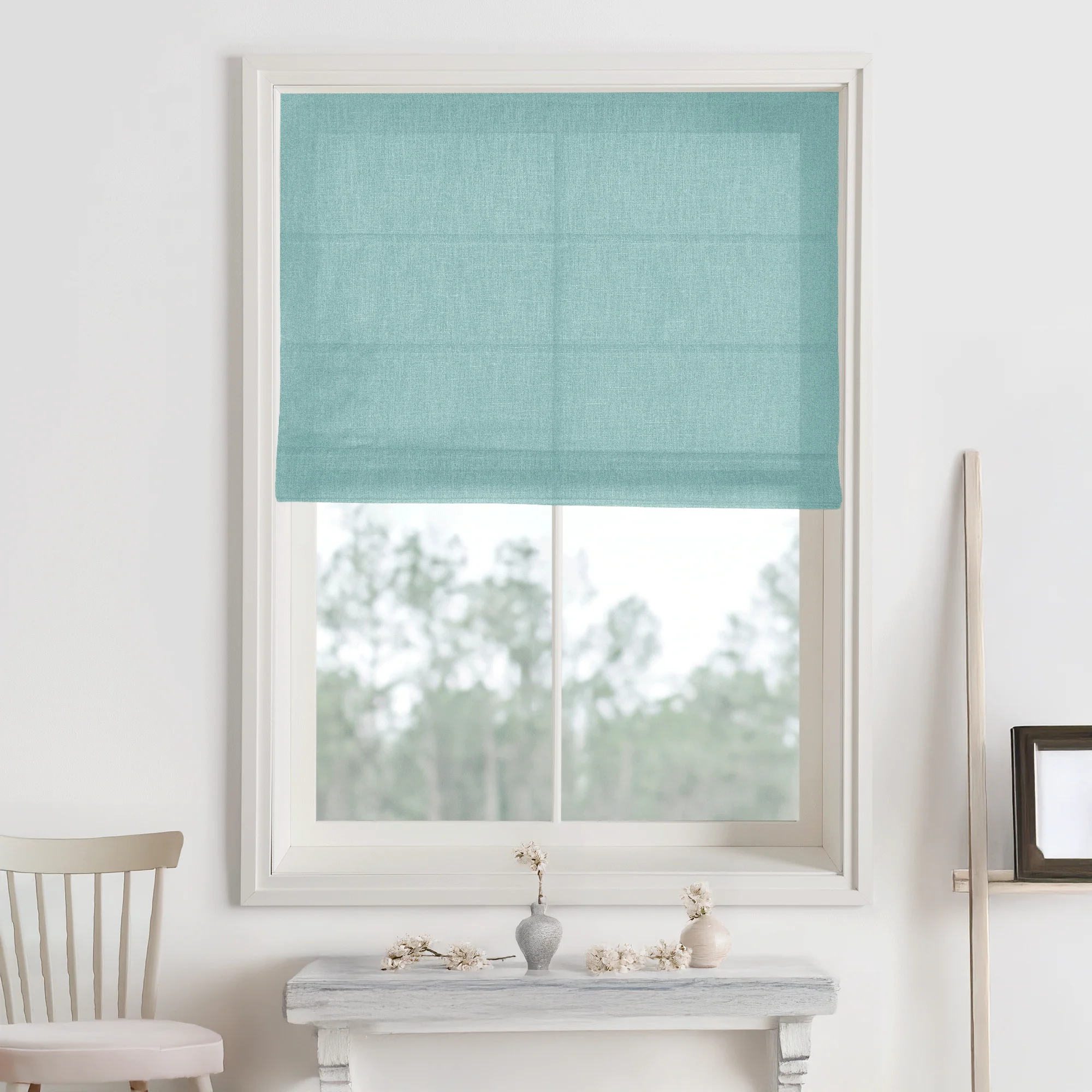 Bella Cotton Roman Blackout Shades - Image 12