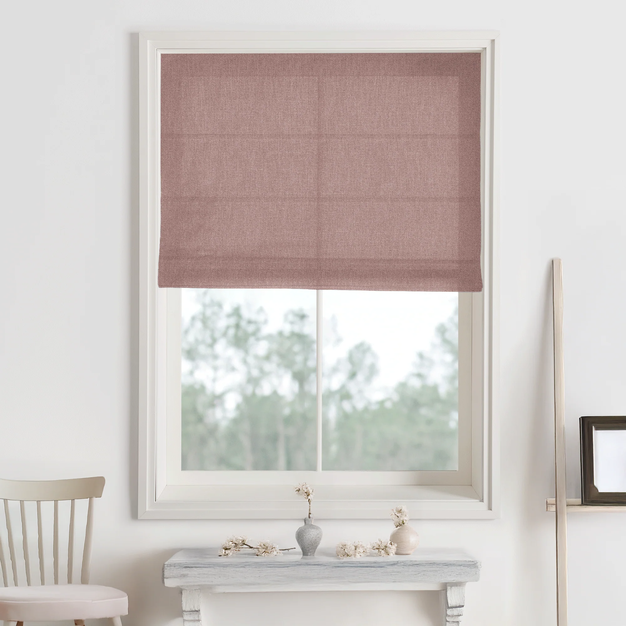 Bella Cotton Roman Blackout Shades - Image 22