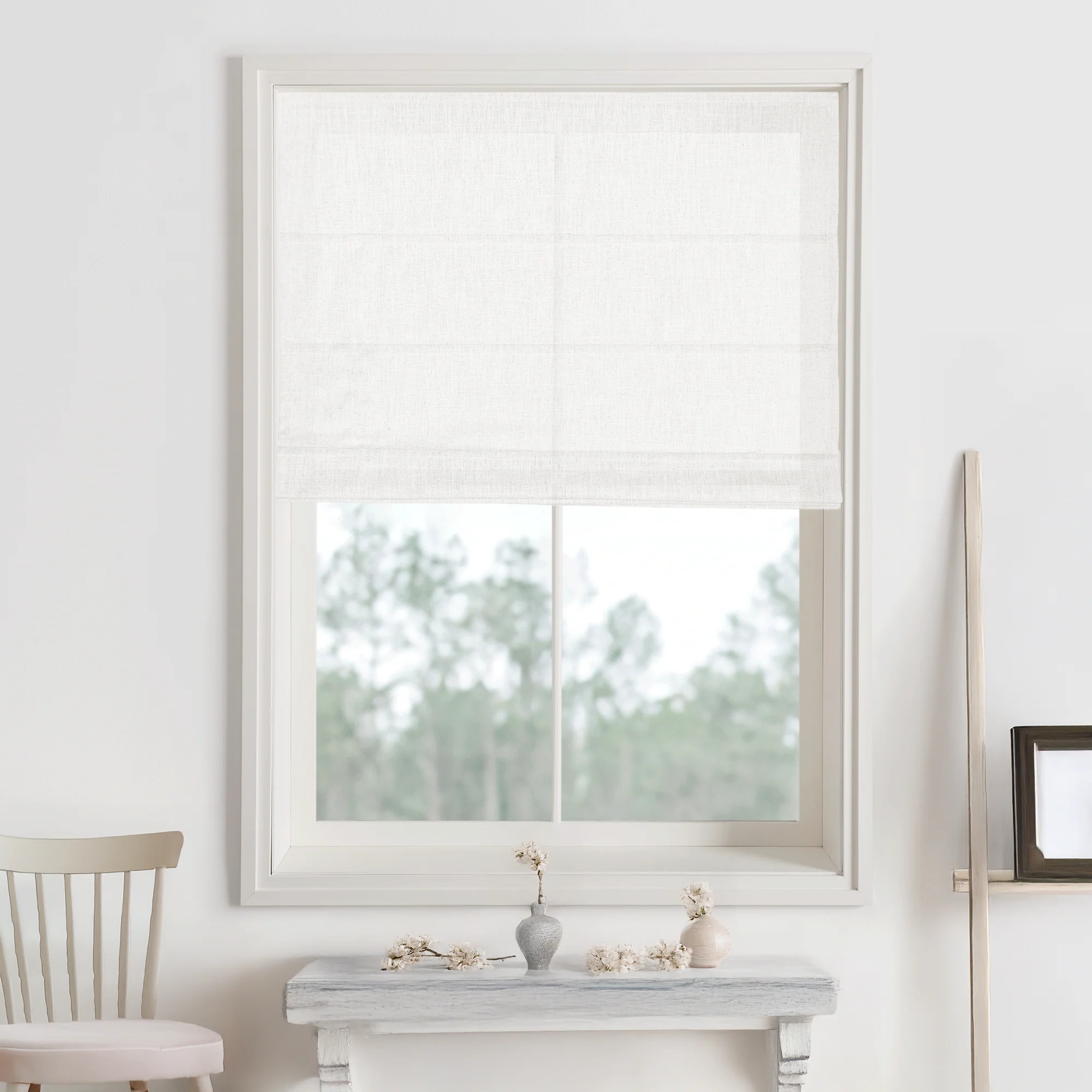 Bella Cotton Roman Blackout Shades - Image 27