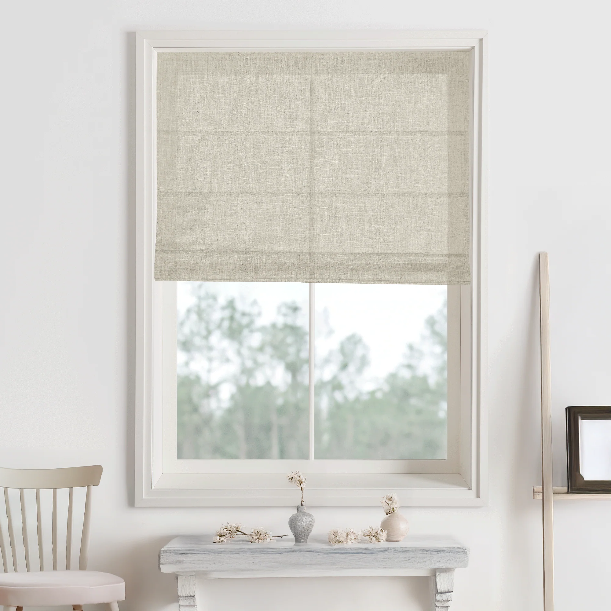 Bella Cotton Roman Blackout Shades - Image 31