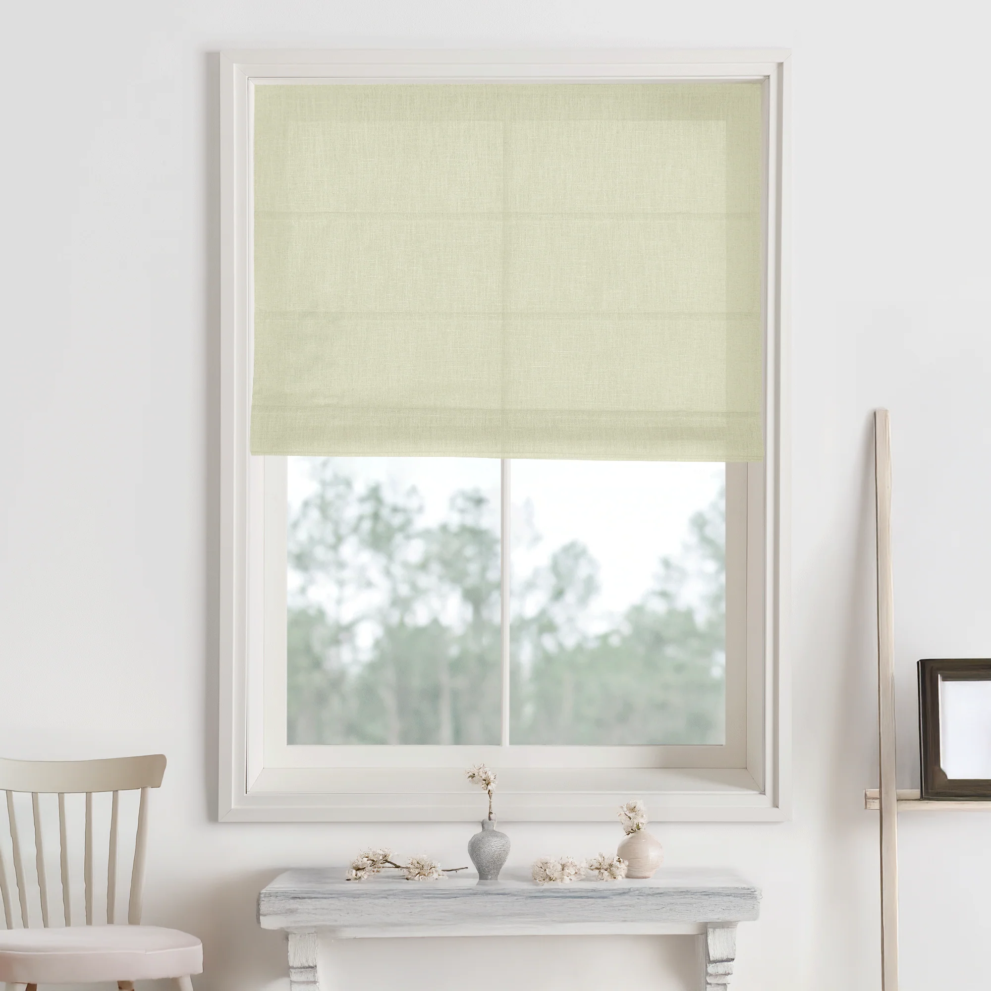 Bella Cotton Roman Blackout Shades - Image 33