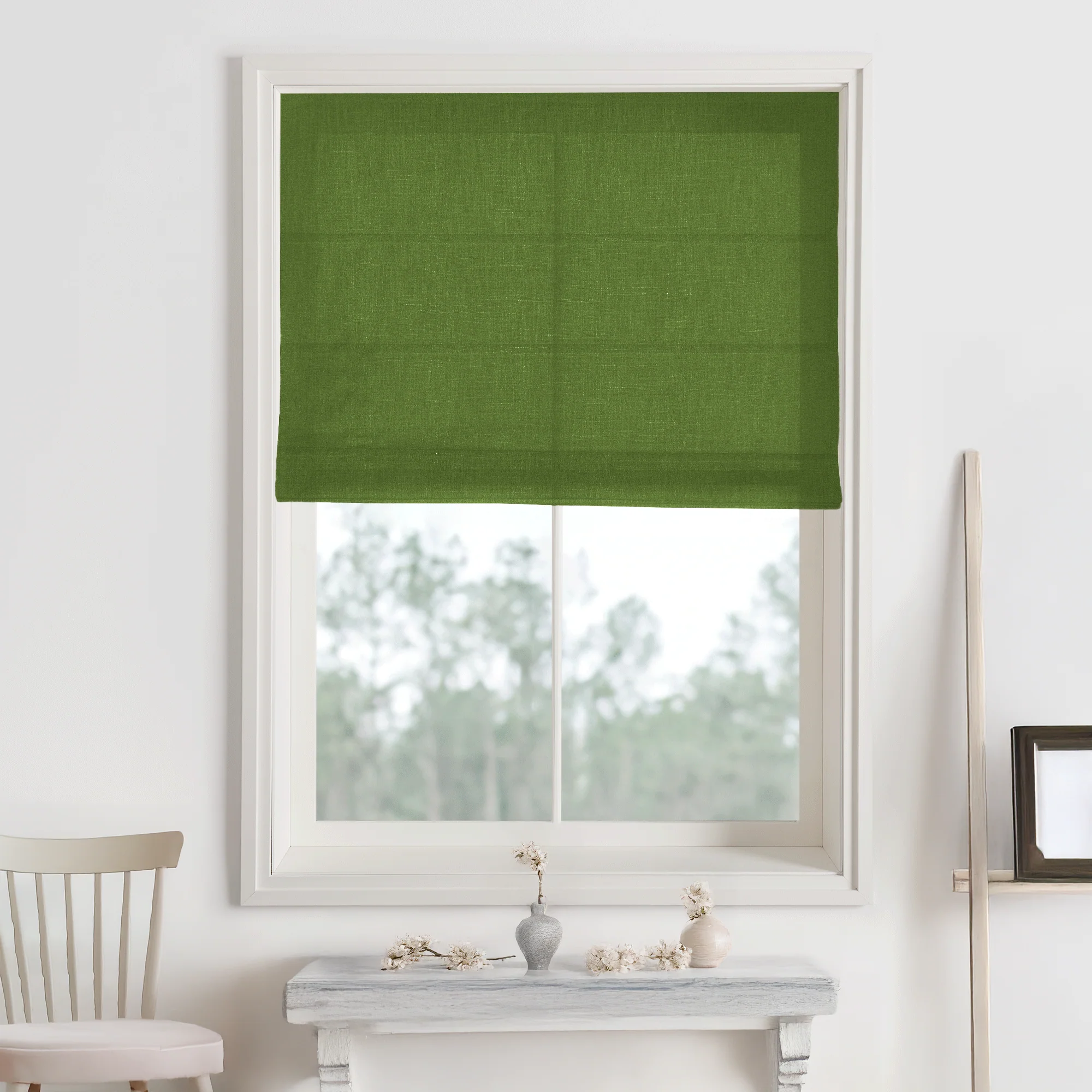 Bella Cotton Roman Blackout Shades - Image 8