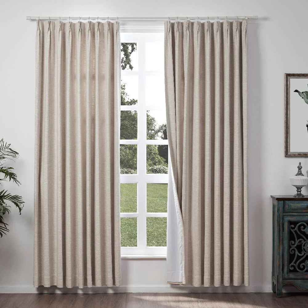 Lily Linen Blackout Curtains & Drapes - Image 7
