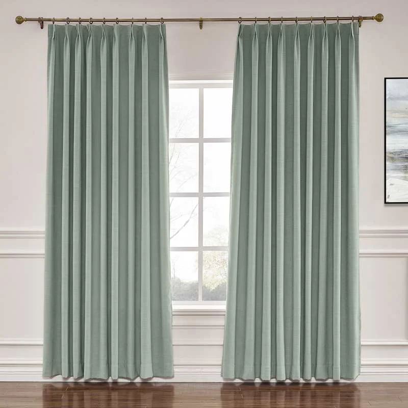 Lily Linen Blackout Curtains & Drapes - Image 19