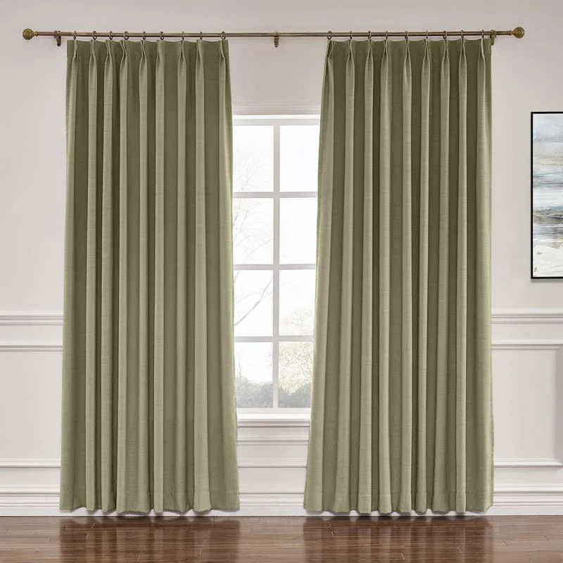 Lily Linen Blackout Curtains & Drapes - Image 22