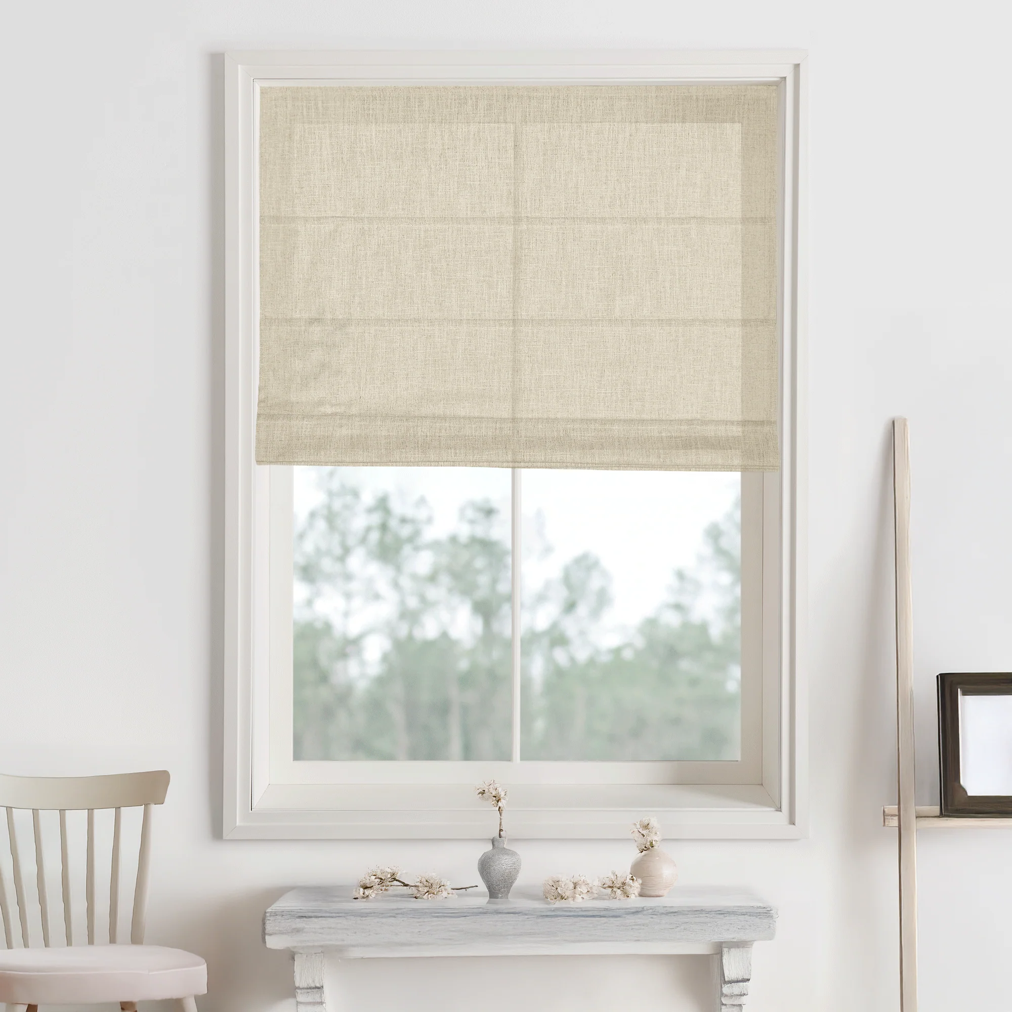 Bella Cotton Roman Shades & Blinds - Image 15