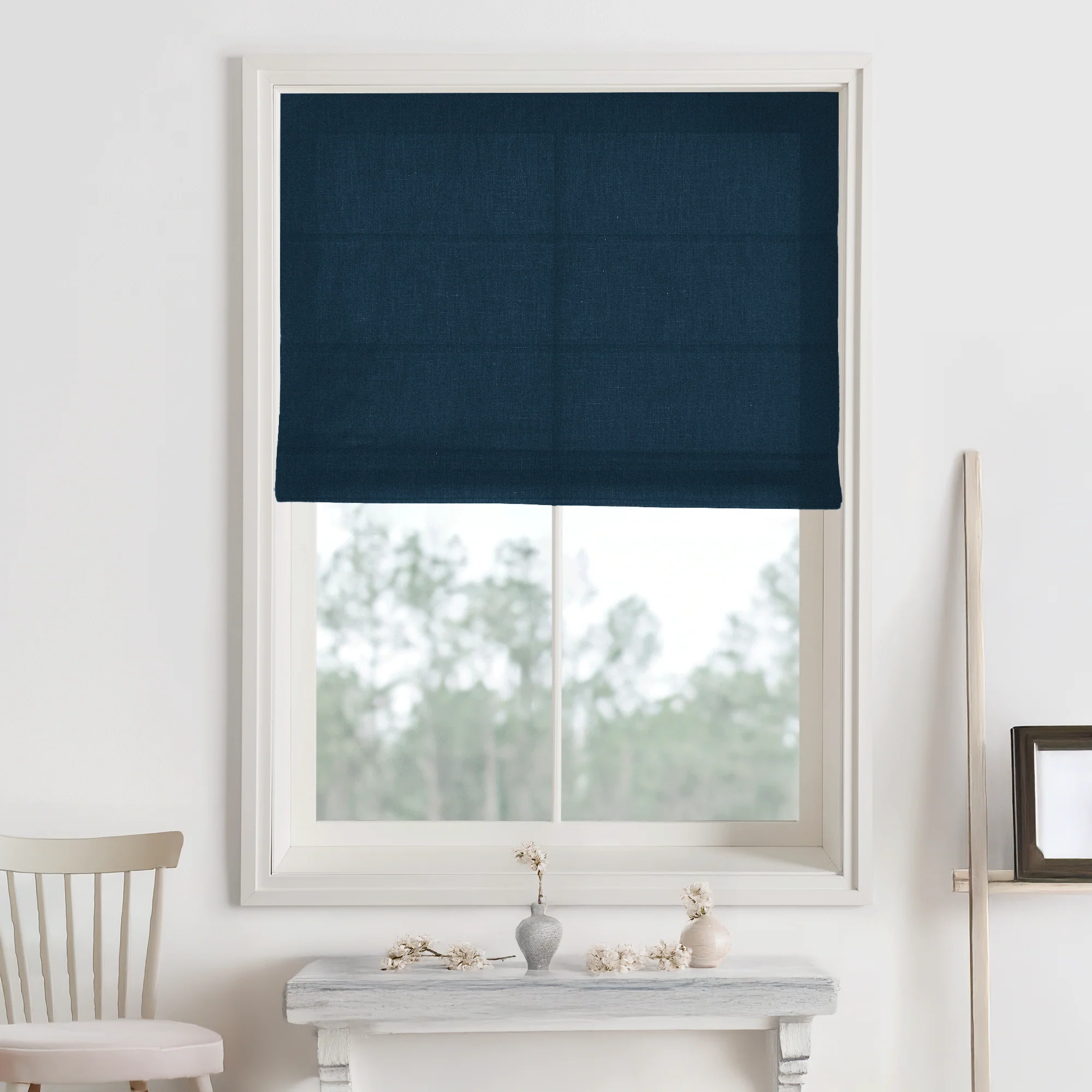 Bella Cotton Roman Shades & Blinds - Image 37