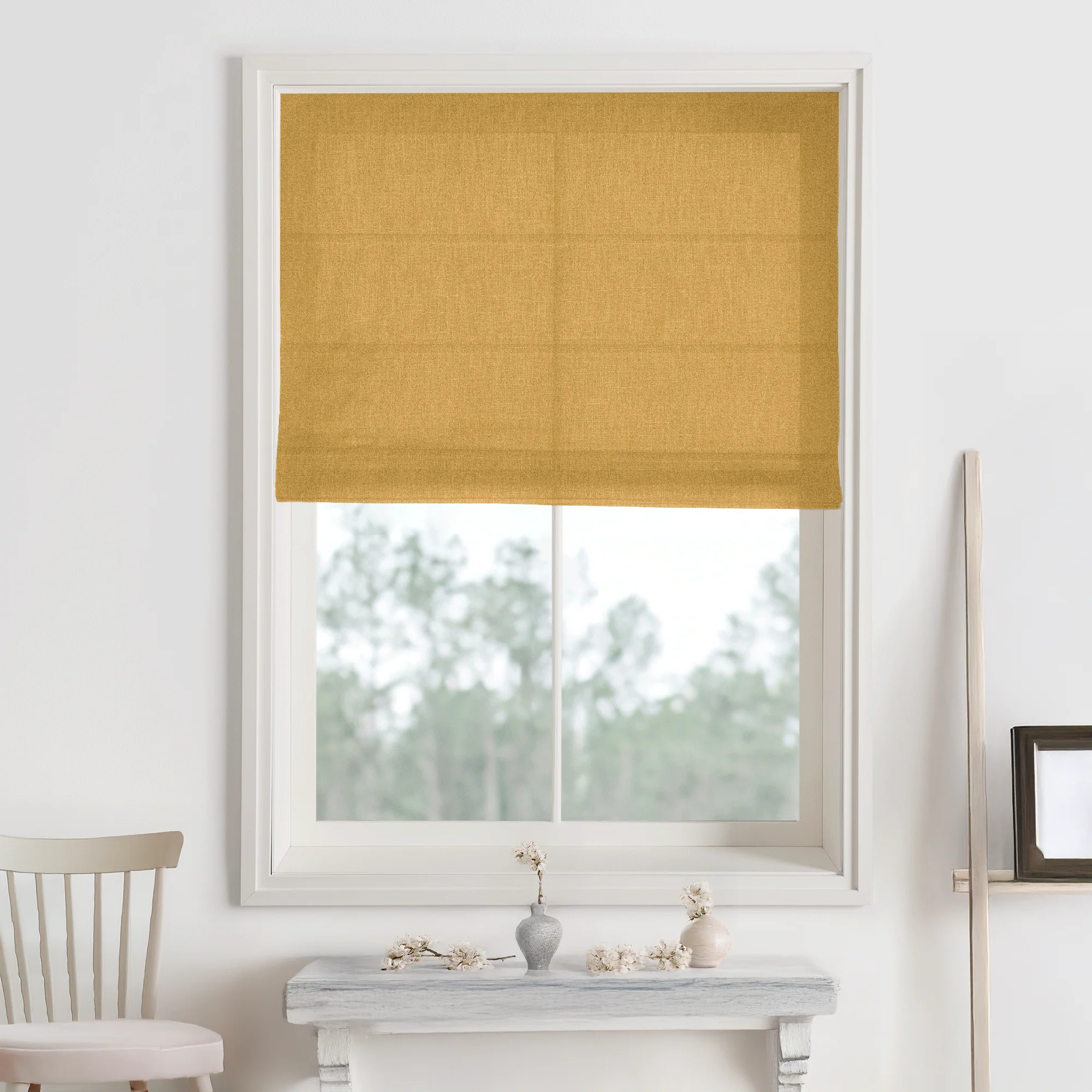 Bella Cotton Roman Shades & Blinds - Image 40