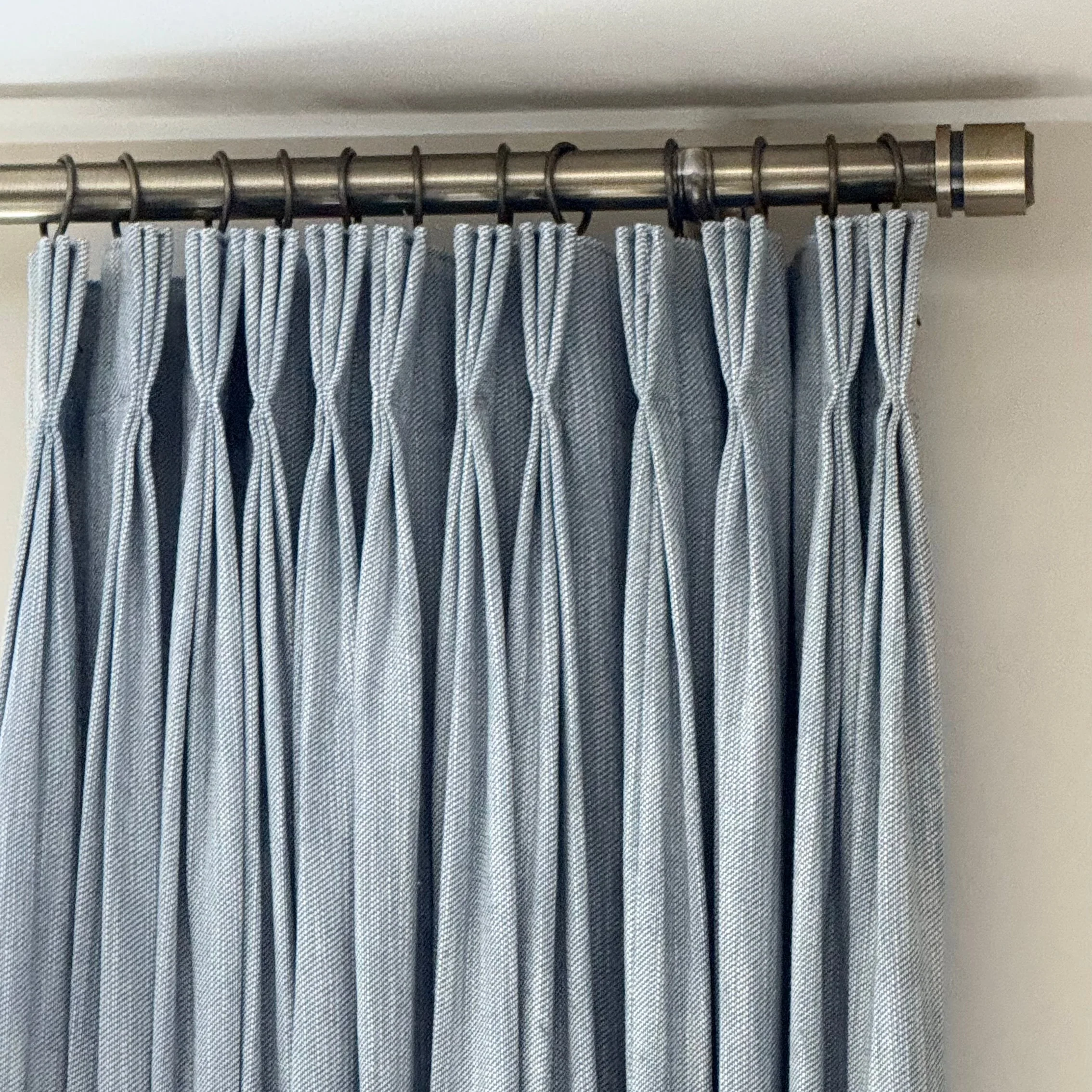 Cove Cotton Blend Curtains & Drapes Pleated - Image 3