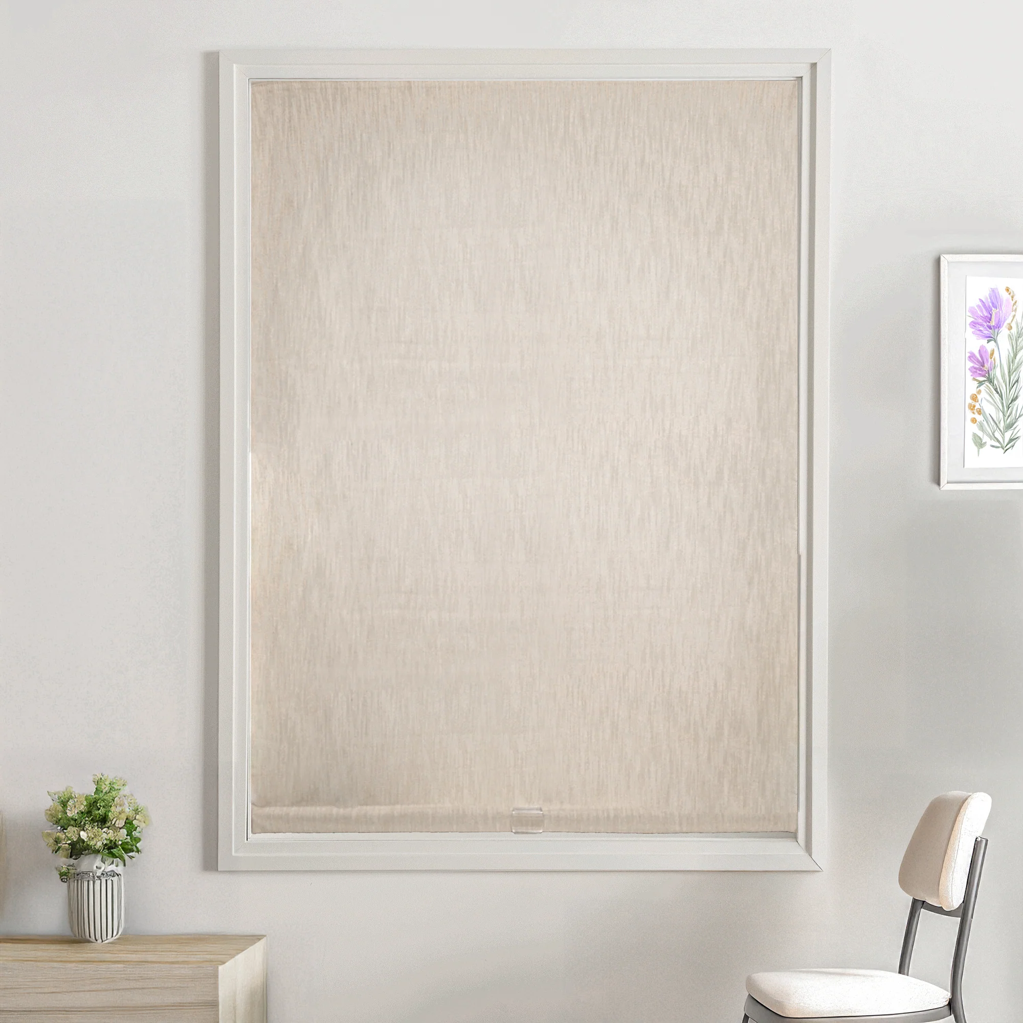 Cove Cotton Roman Shades & Blinds | Relaxed - Image 4