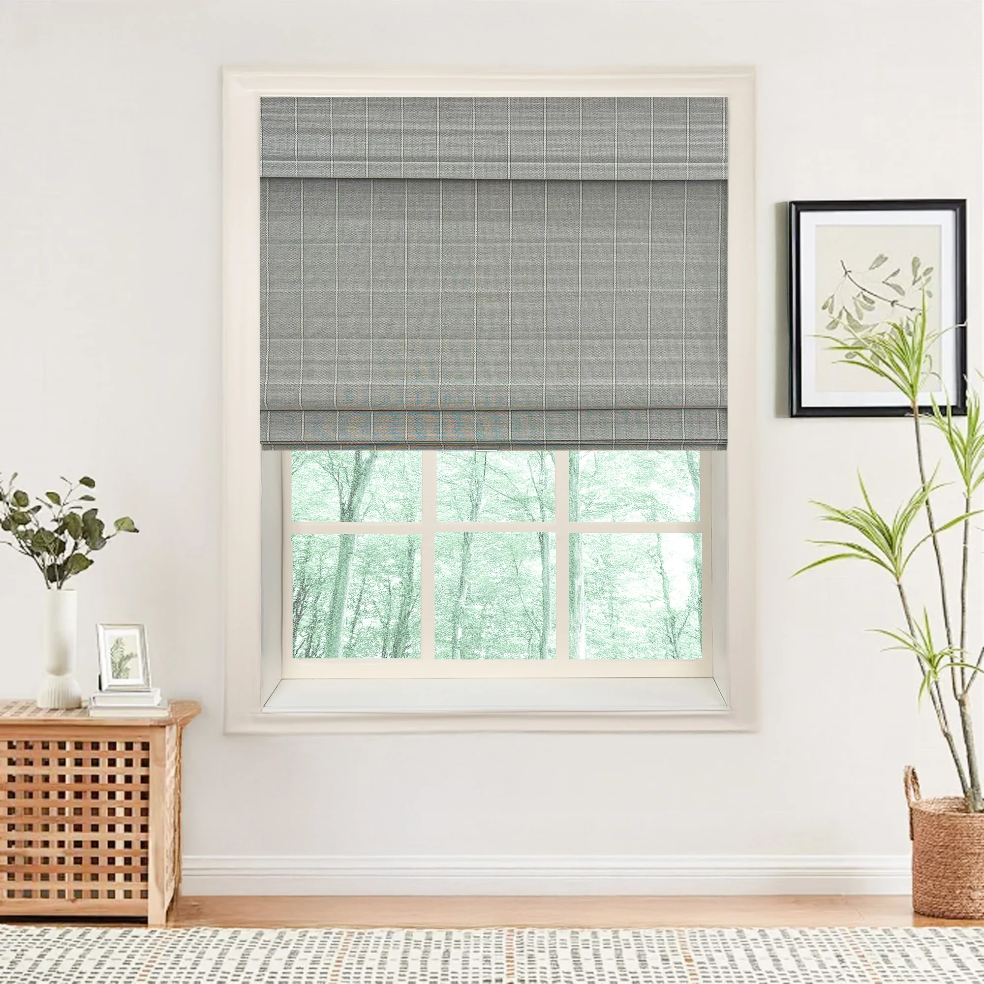 Custom Bamboo Shades & Blinds - Alum. Headrail - Image 36