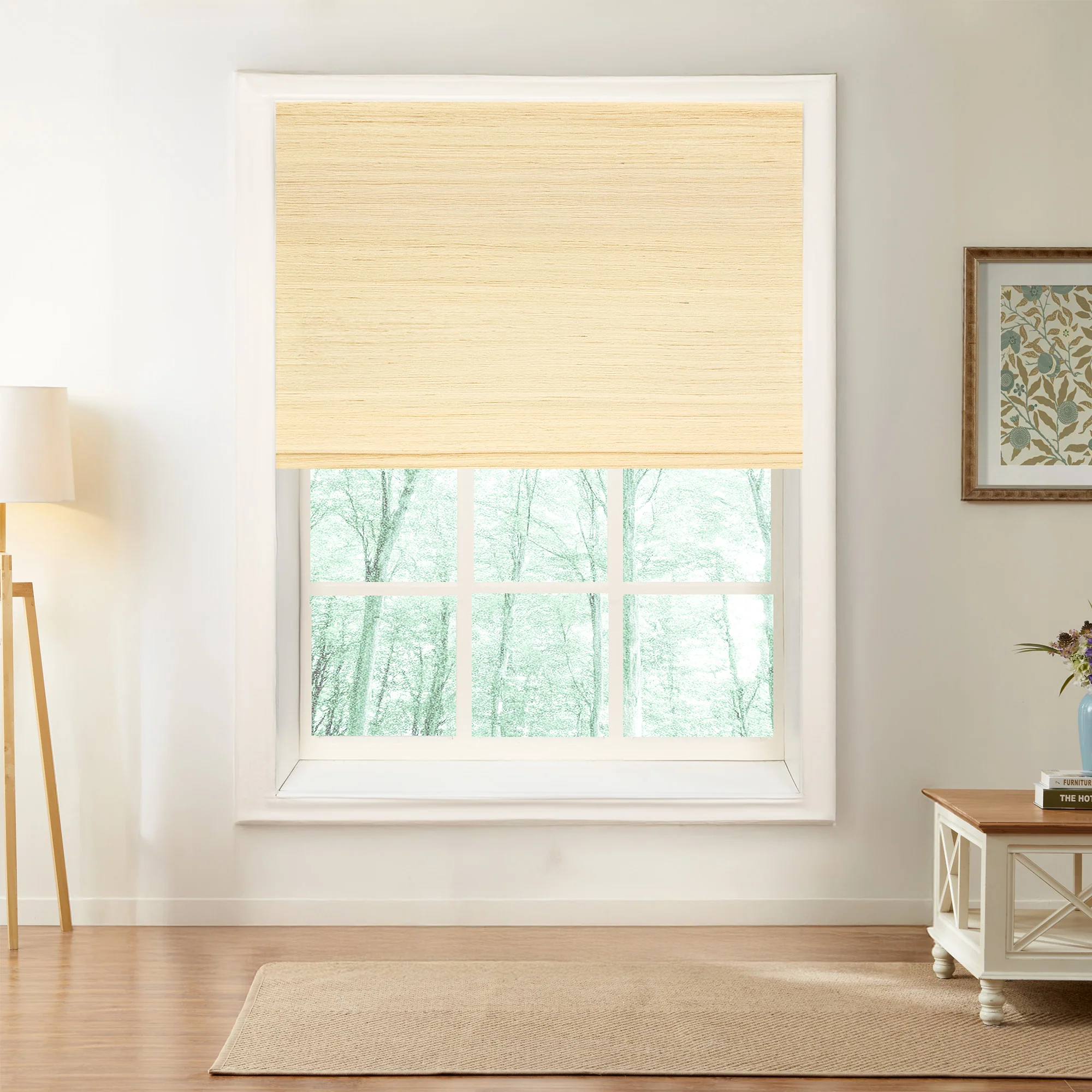 Natural Jute & Hemp Blinds & Shades | 2 Shades on 1 Headrail - Image 8