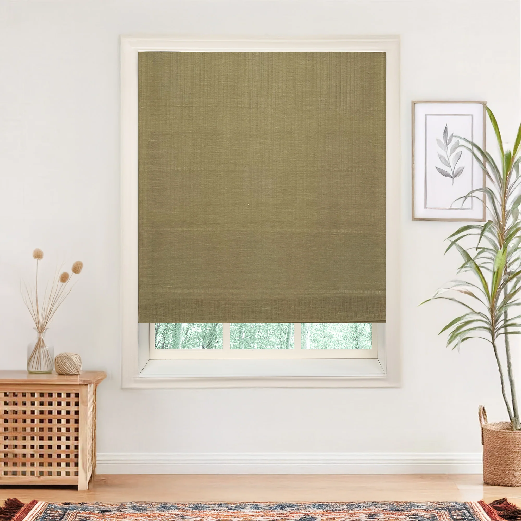 Natural Jute & Hemp Blinds & Shades | Enchanted Meadow