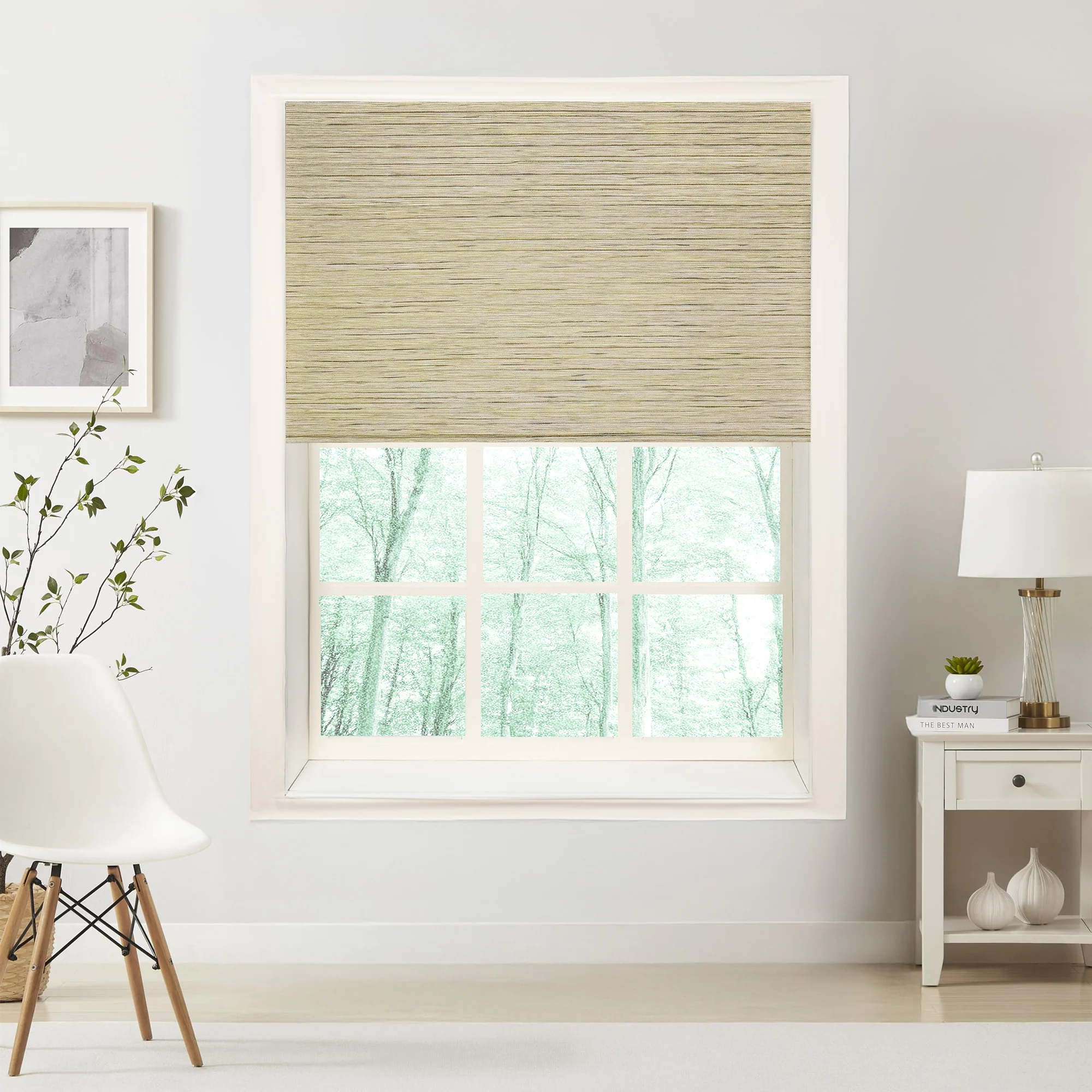 Natural Jute & Hemp Blinds & Shades | 2 Shades on 1 Headrail - Image 16