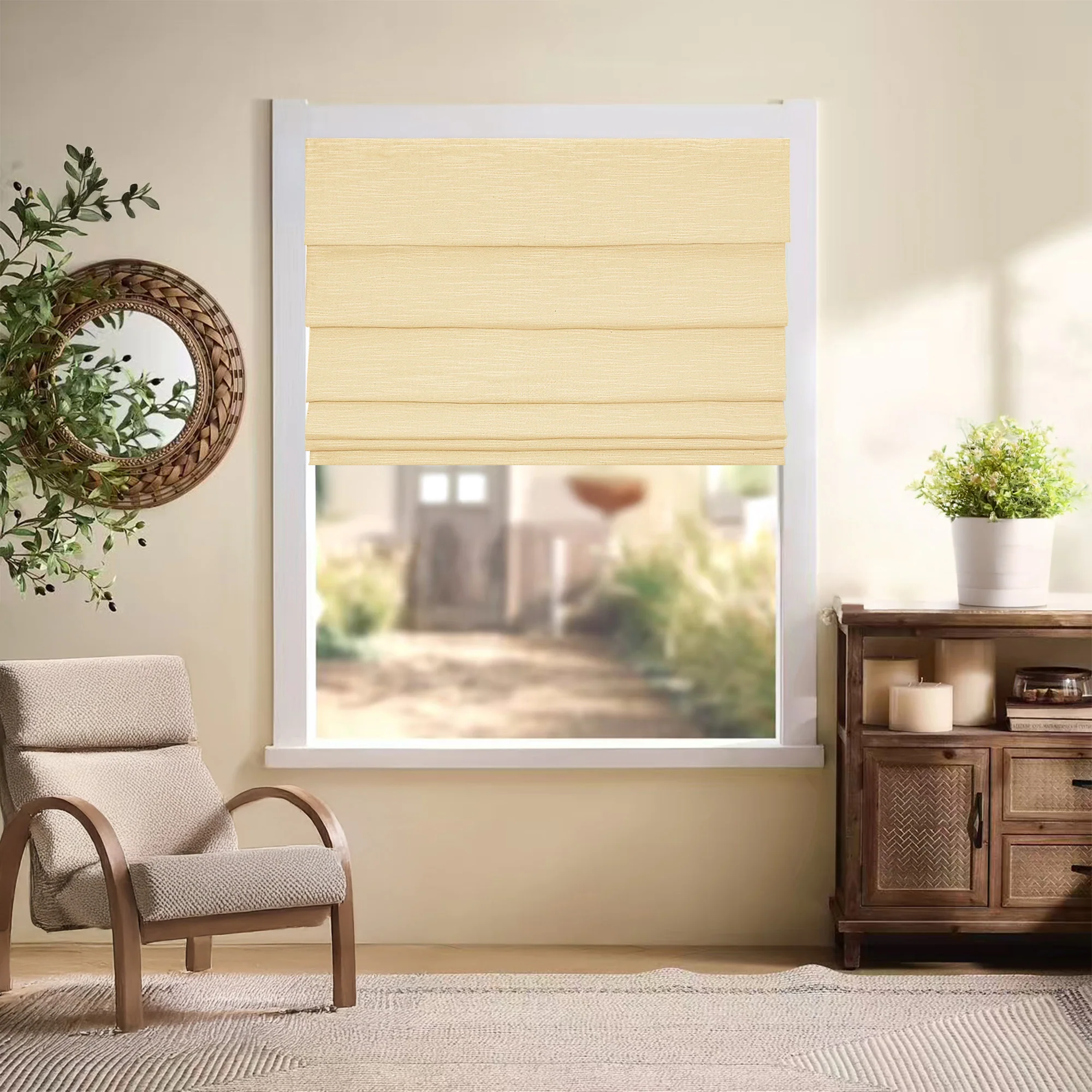 Custom Roman Shades & Blinds | Fold (Upgraded Version)