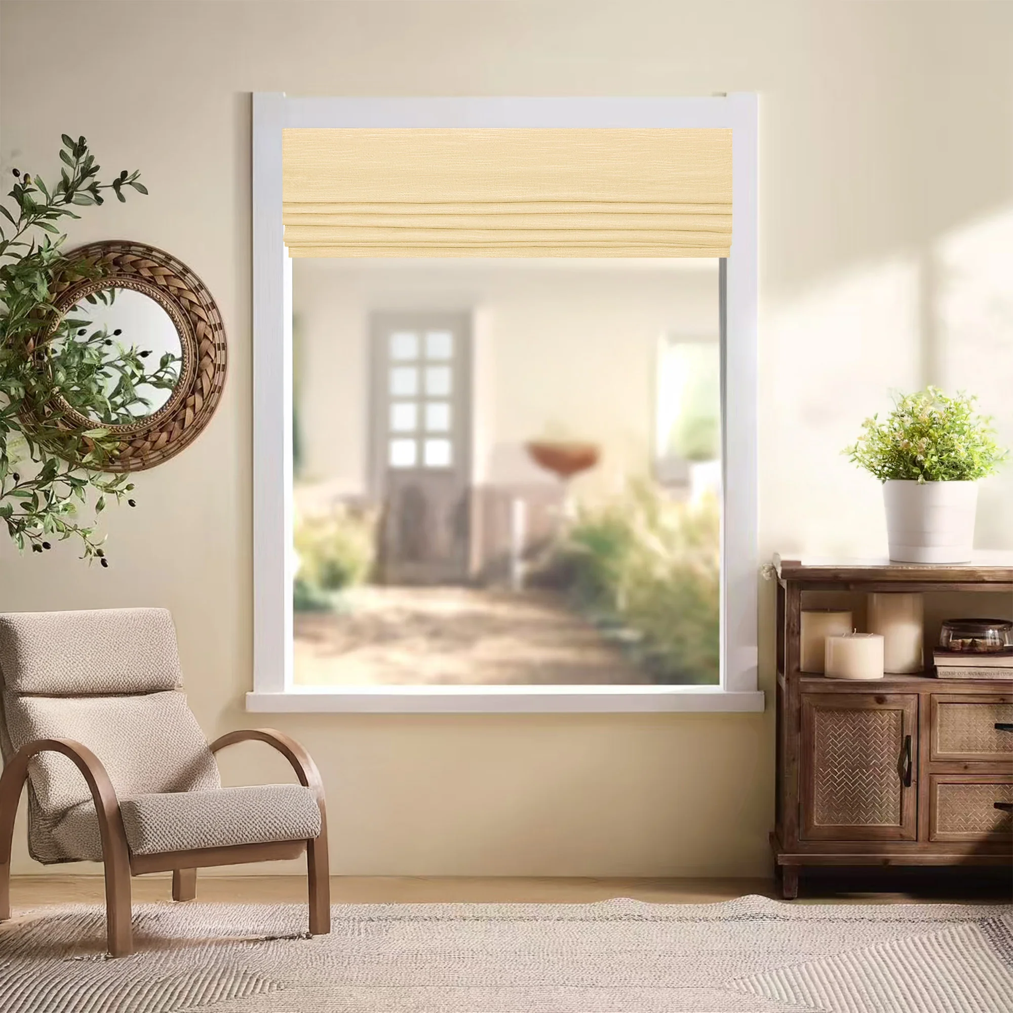 Custom Roman Shades & Blinds | Fold (Upgraded Version) - Image 3