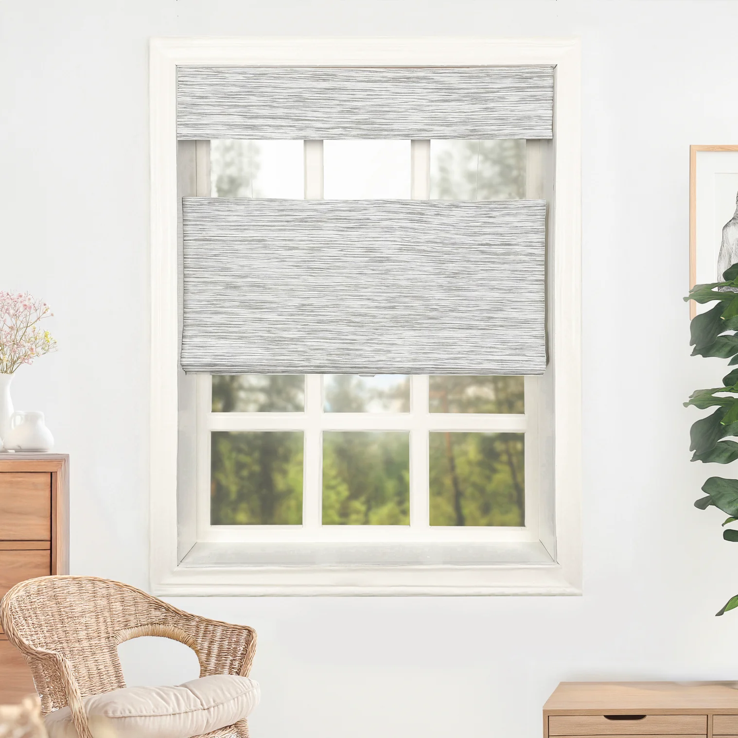 Extra Wide Bamboo Shade & Blinds|Top Down Bottom Up - Image 16
