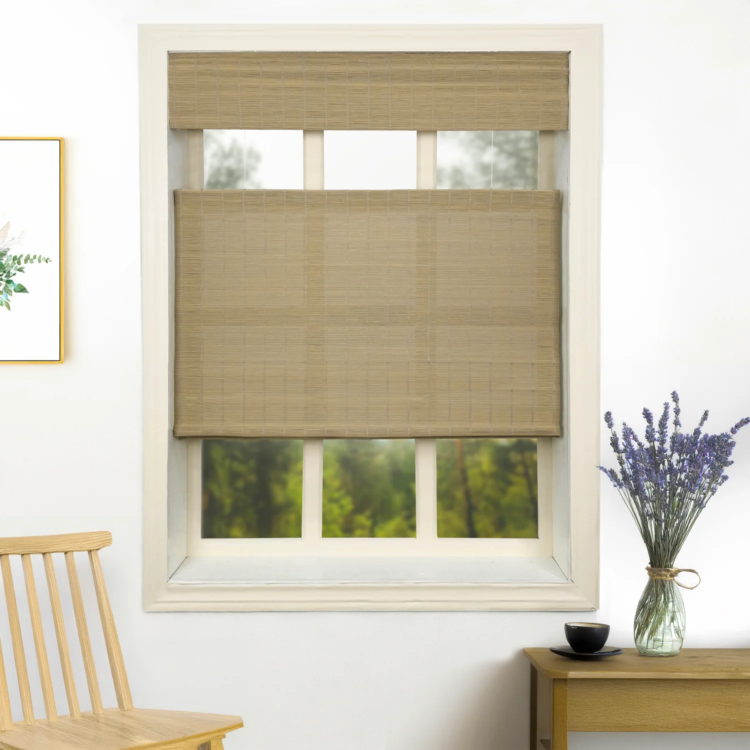 Extra Wide Bamboo Shade & Blinds|Top Down Bottom Up - Image 17