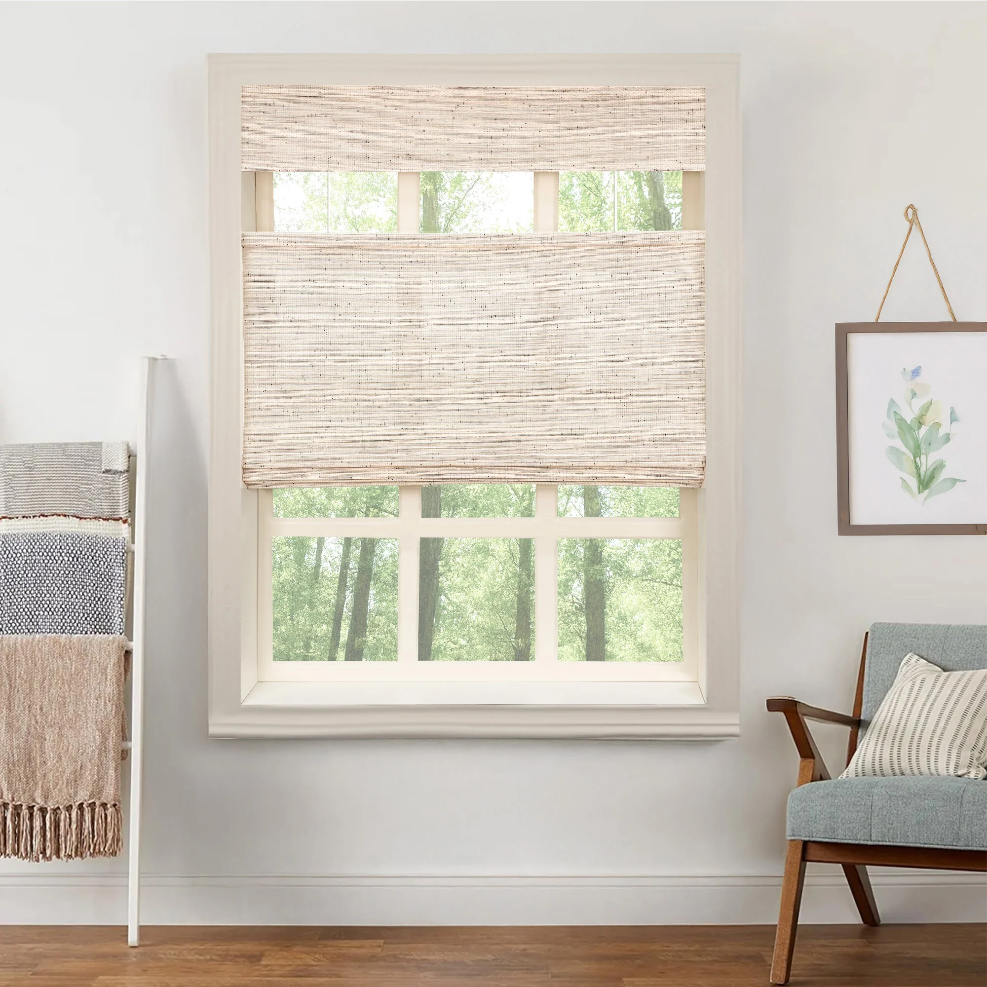 Extra Wide Bamboo Shade & Blinds|Top Down Bottom Up - Image 20