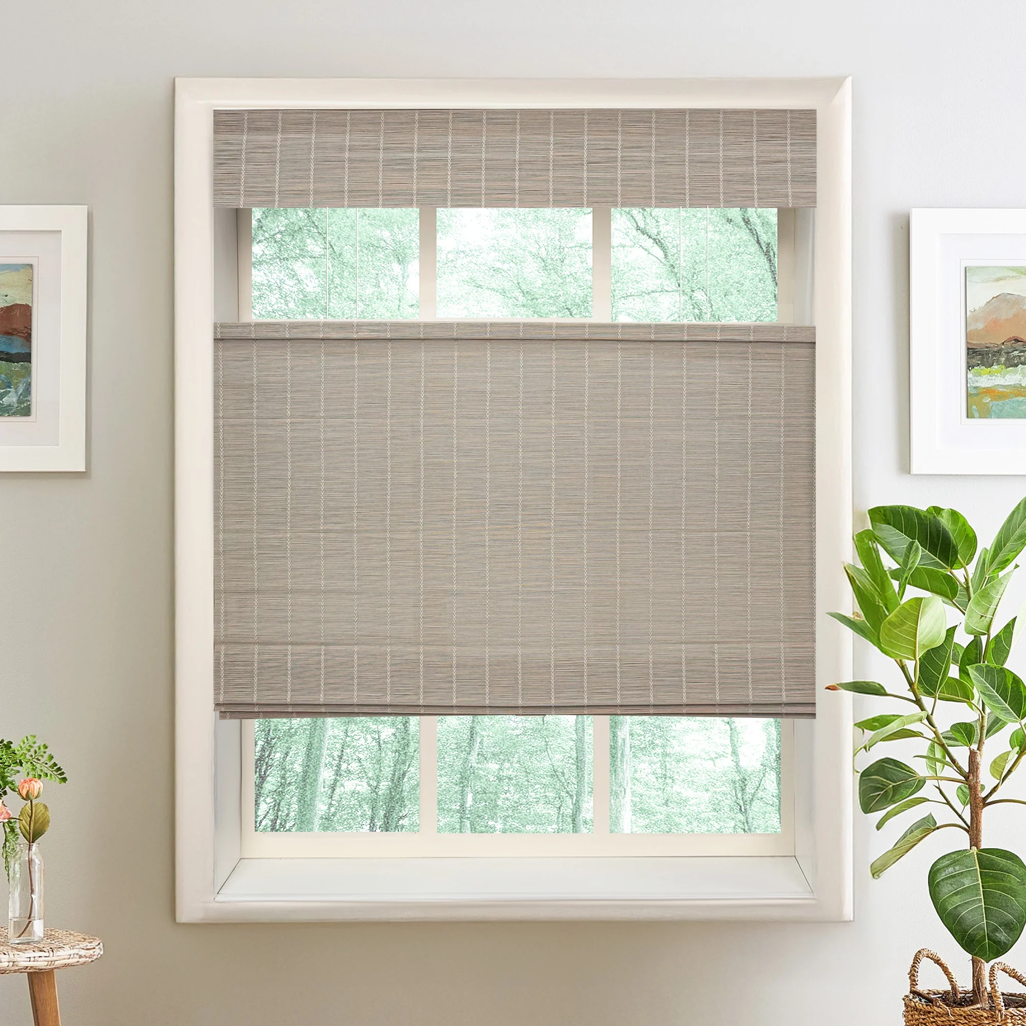 Extra Wide Bamboo Shade & Blinds|Top Down Bottom Up - Image 26