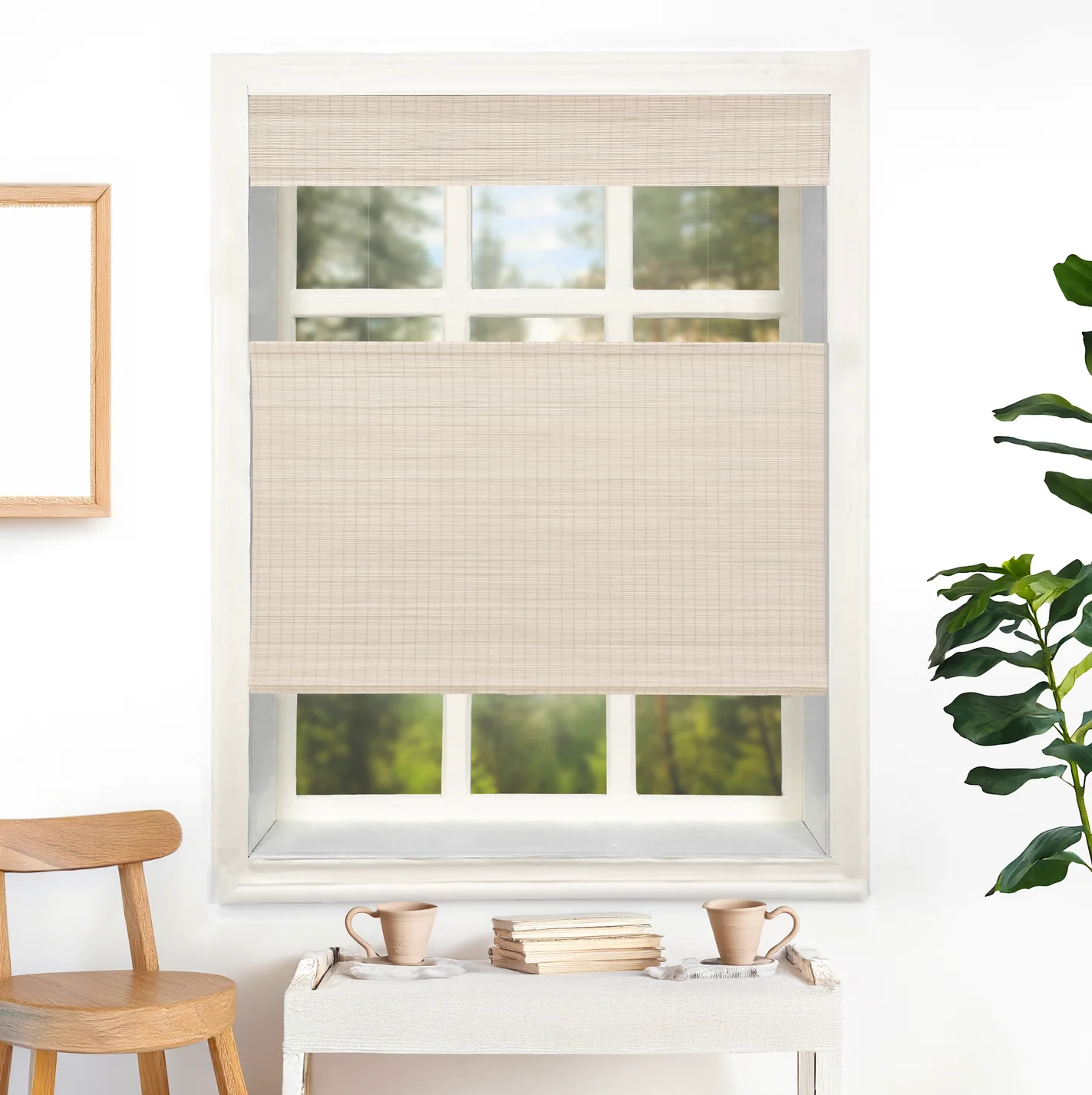 Extra Wide Bamboo Shade & Blinds|Top Down Bottom Up - Image 29