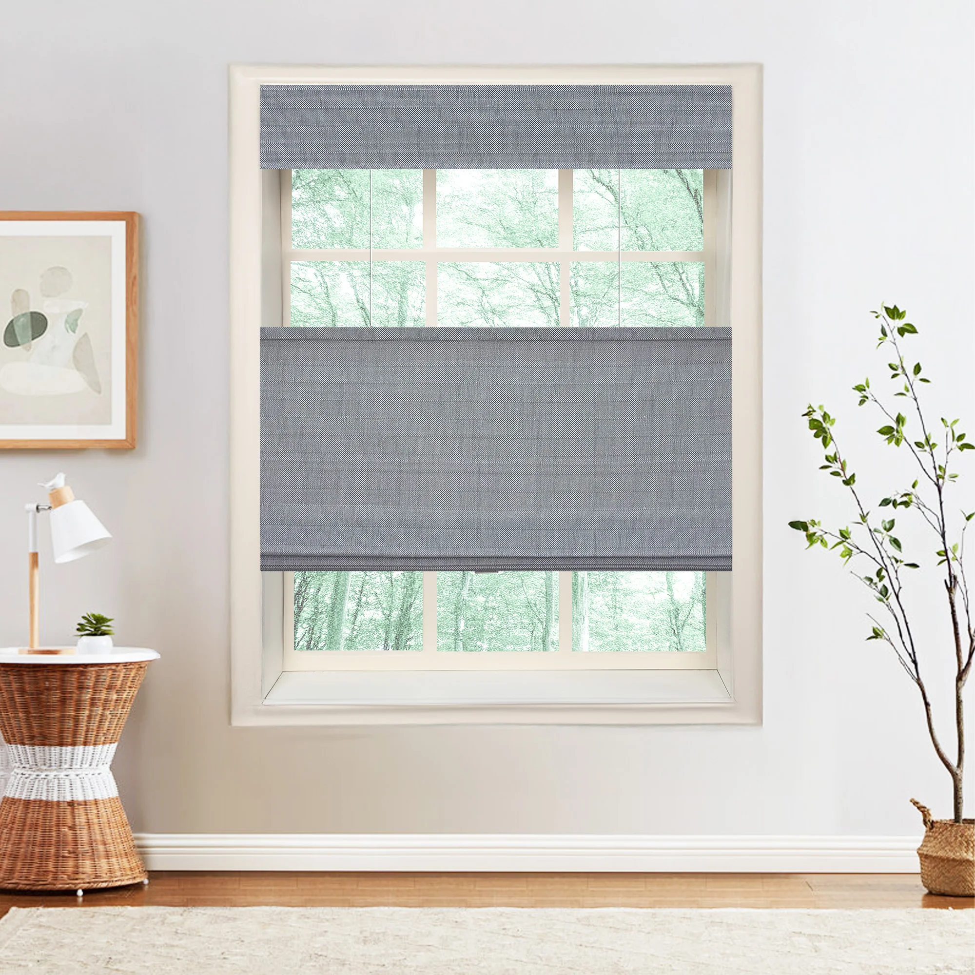Extra Wide Bamboo Shade & Blinds|Top Down Bottom Up - Image 34