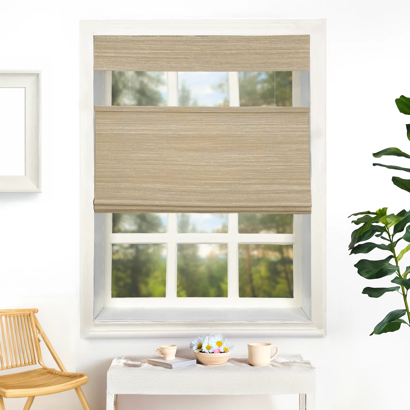 Extra Wide Bamboo Shade & Blinds|Top Down Bottom Up - Image 37