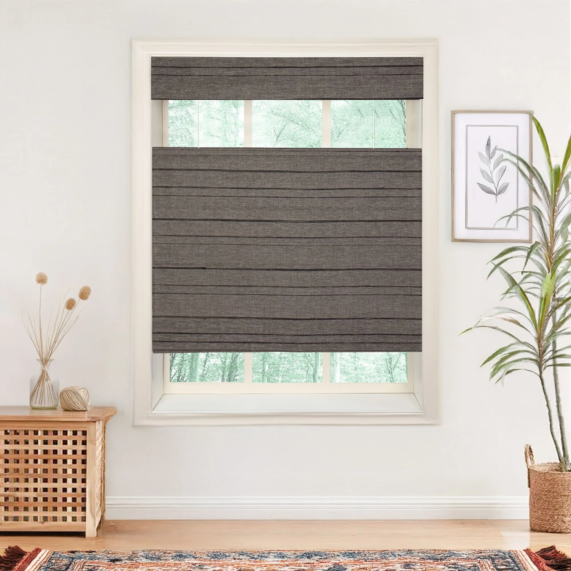 Extra Wide Bamboo Shade & Blinds|Top Down Bottom Up - Image 42