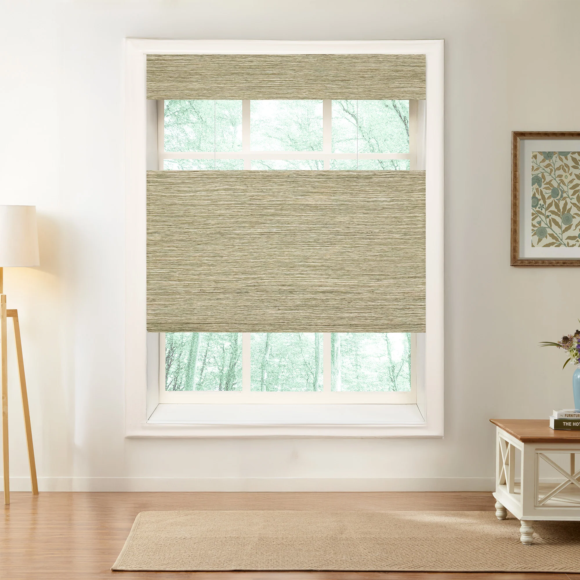 Extra Wide Bamboo Shade & Blinds|Top Down Bottom Up - Image 45