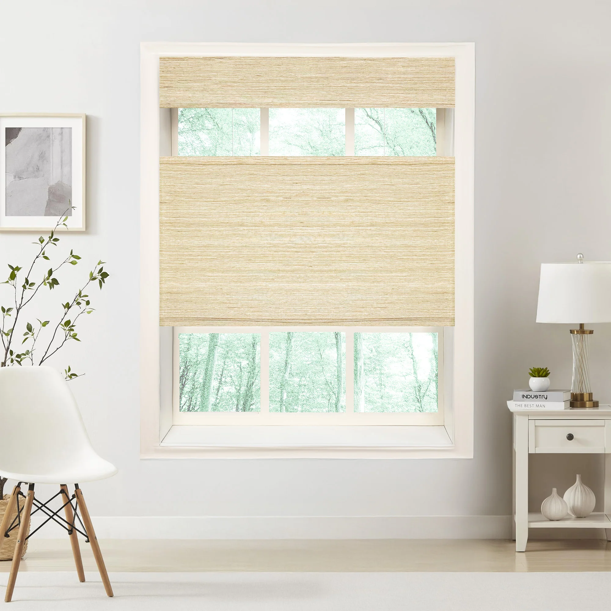 Extra Wide Bamboo Shade & Blinds|Top Down Bottom Up - Image 46