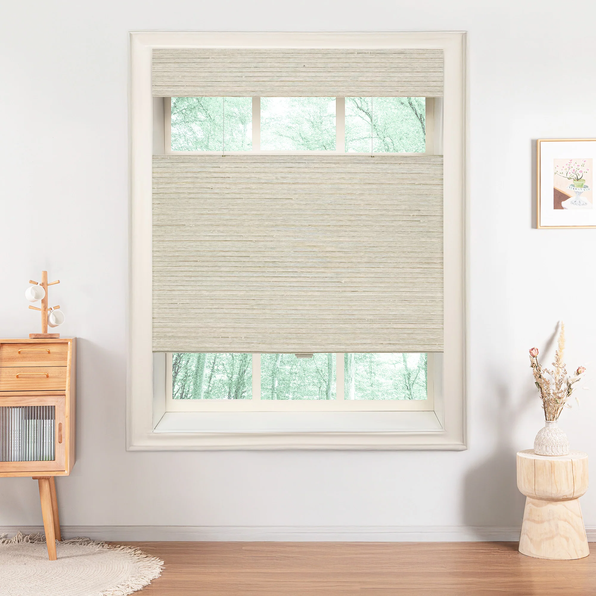 Extra Wide Bamboo Shade & Blinds|Top Down Bottom Up - Image 5