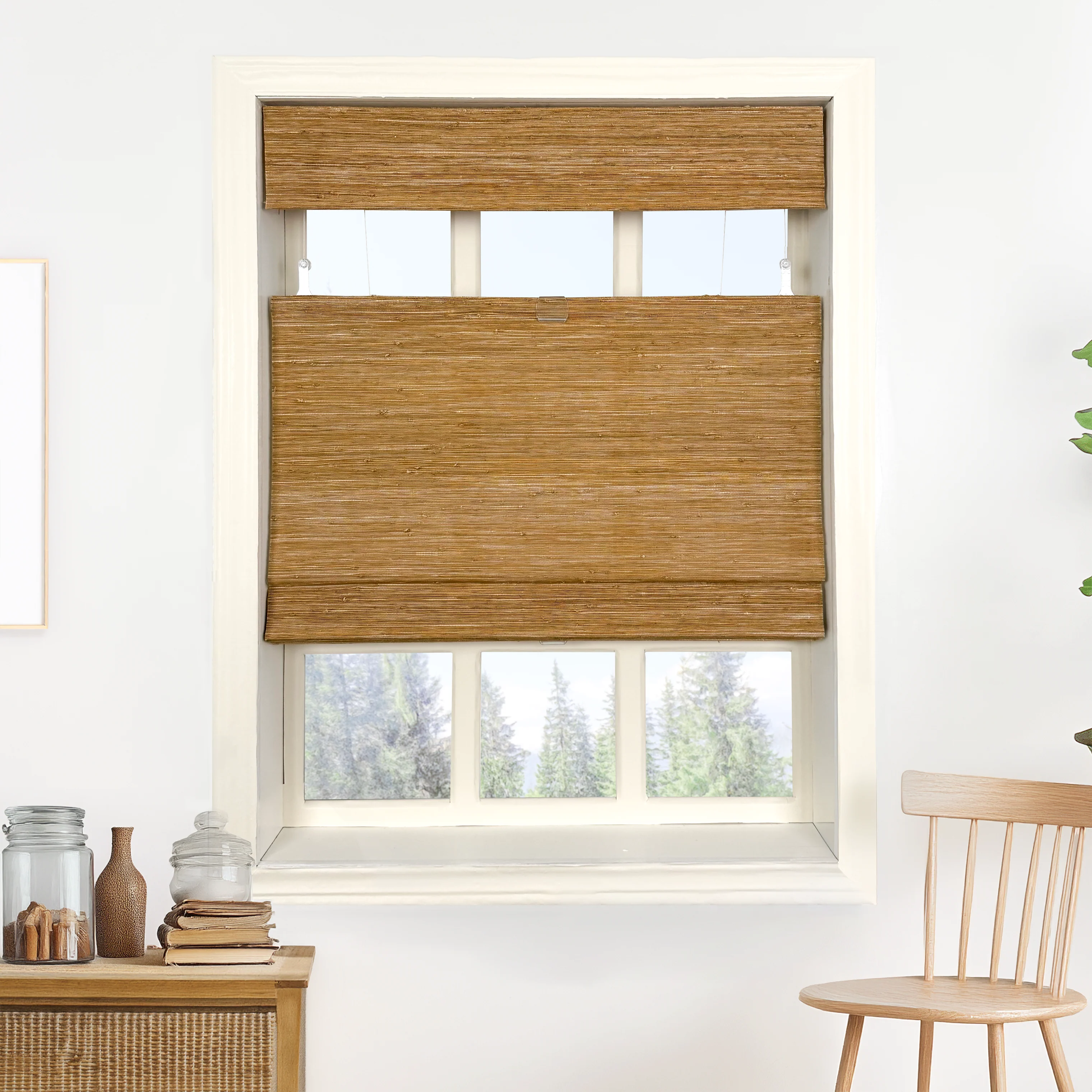 Extra Wide Bamboo Shade & Blinds|Top Down Bottom Up - Image 7