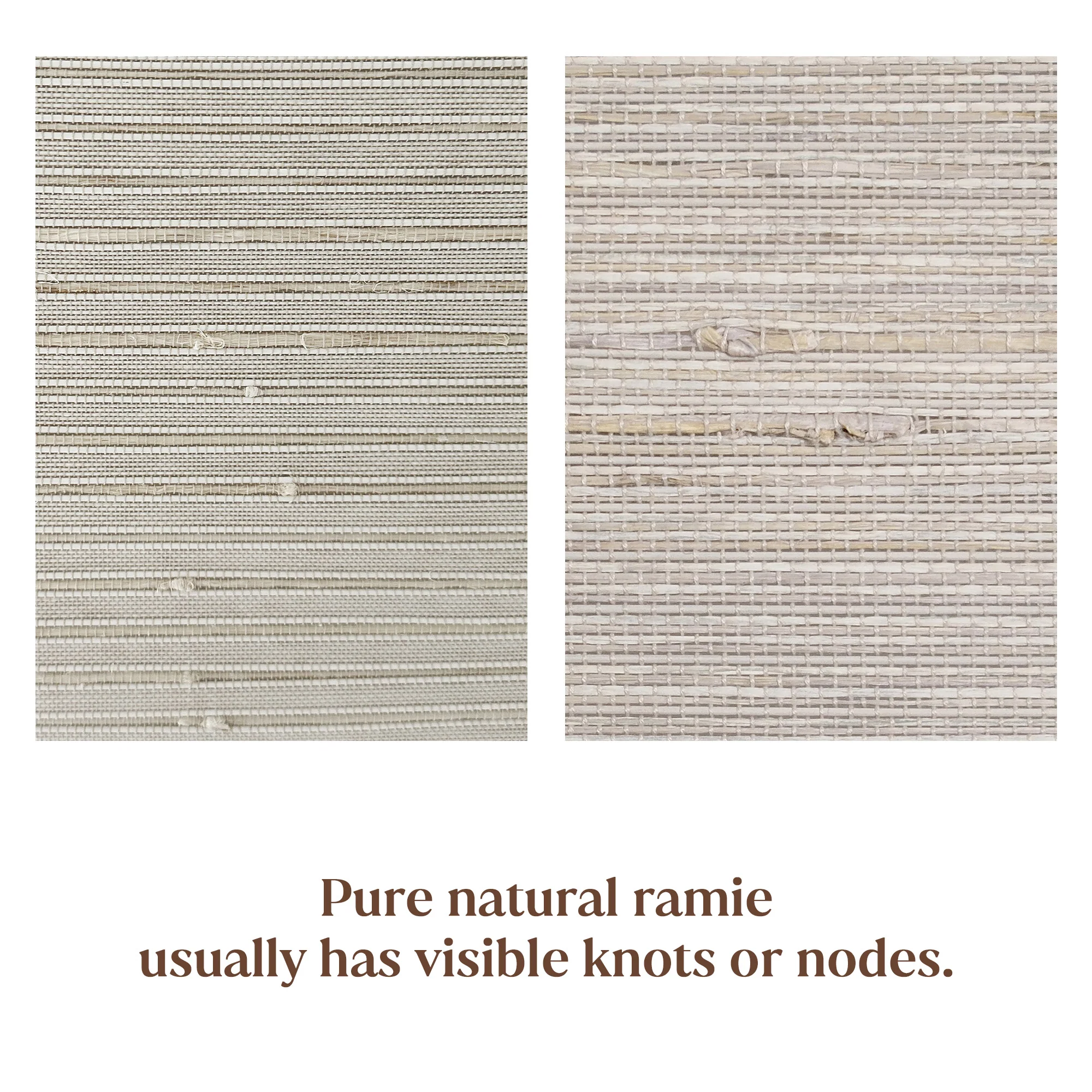 Ramie Woven Bamboo Blinds & Shades | Beige - Image 4