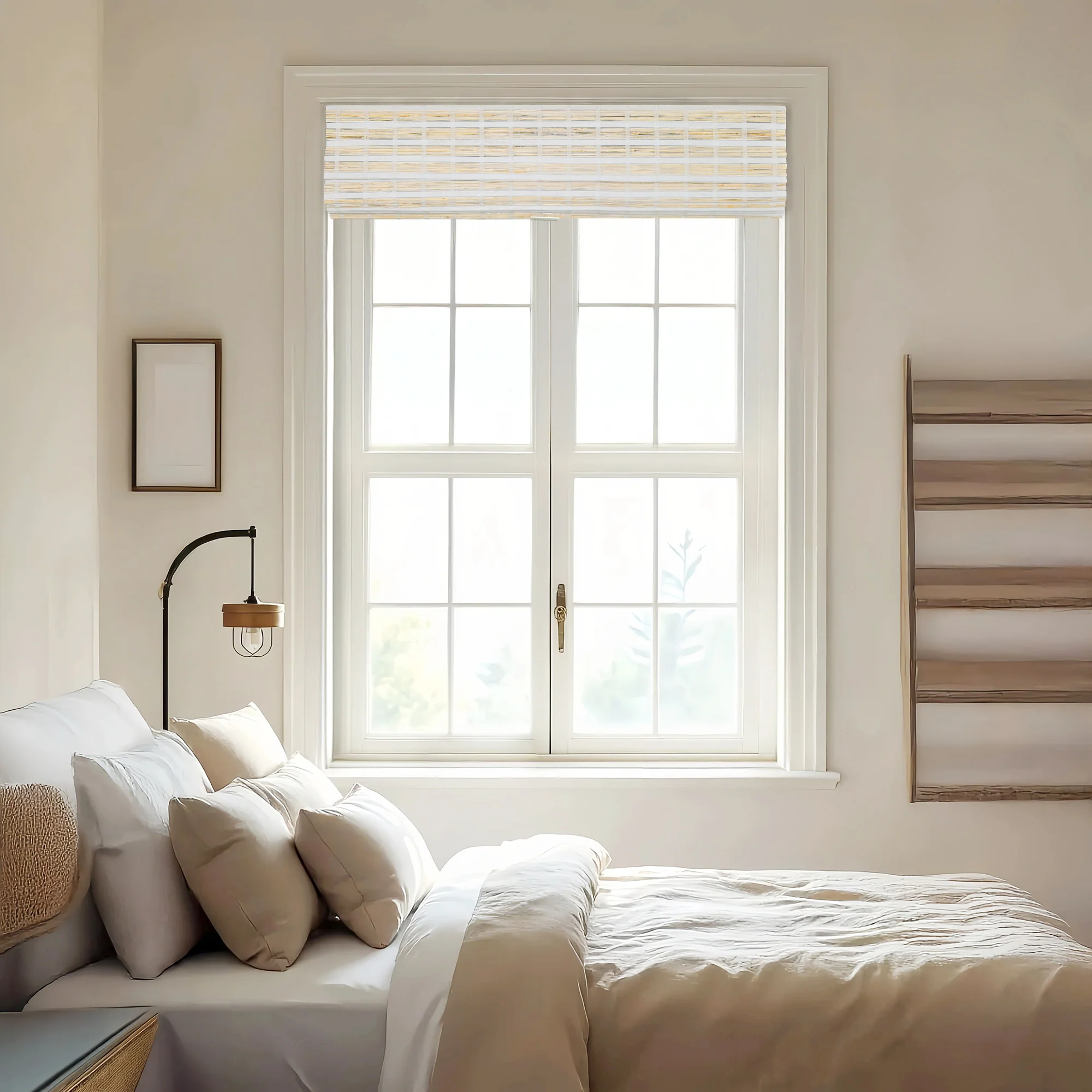 Hazel Bamboo Blinds & Shades Top Down Bottom Up | Buttercream - Image 5