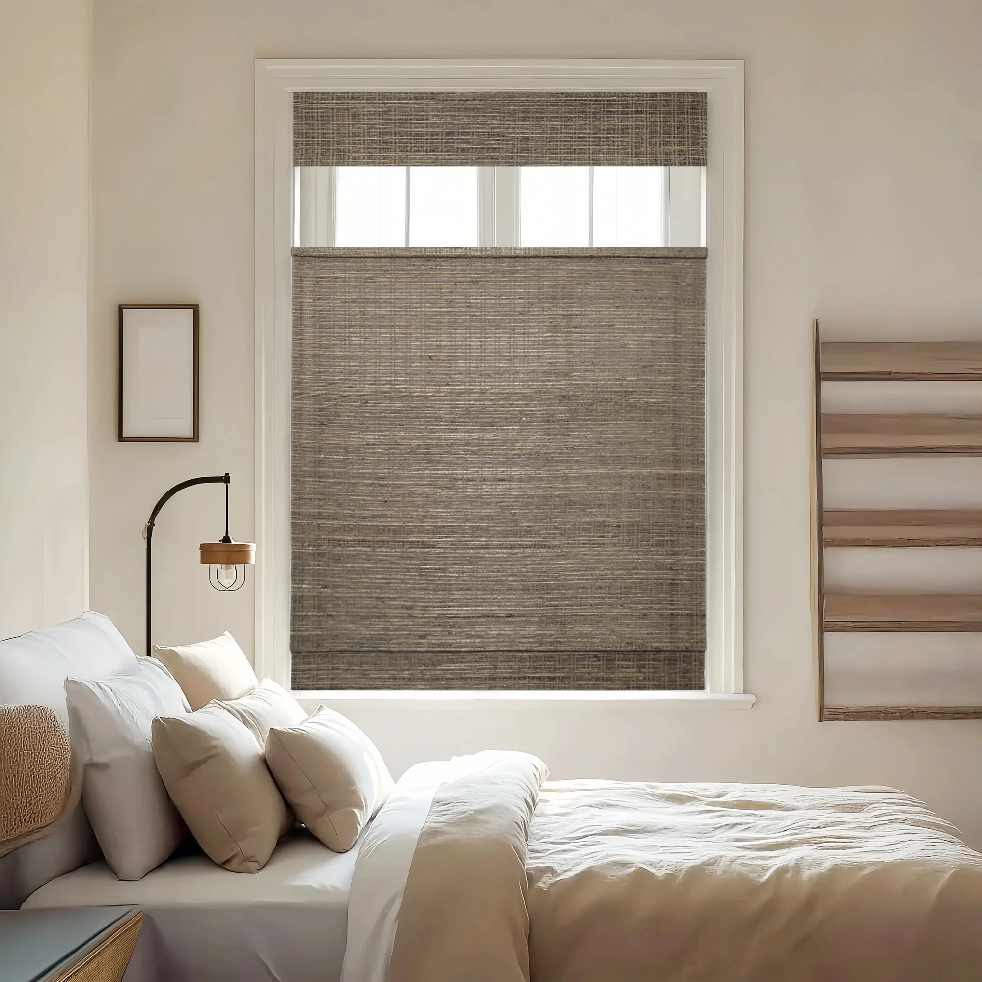 Hazel Bamboo Blinds & Shades Top Down Bottom Up | Olive Ash - Image 4