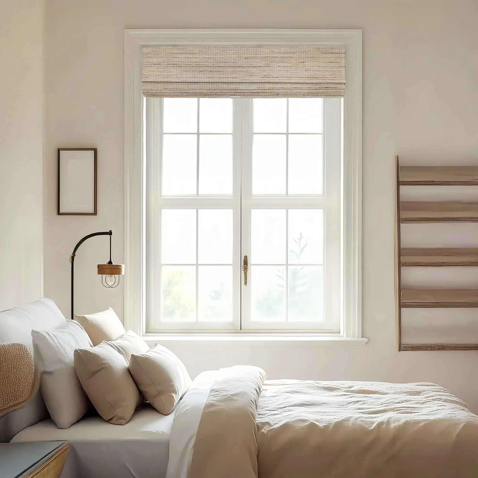 Hazel Bamboo Blinds & Shades Top Down Bottom Up | Pale Wheat - Image 5