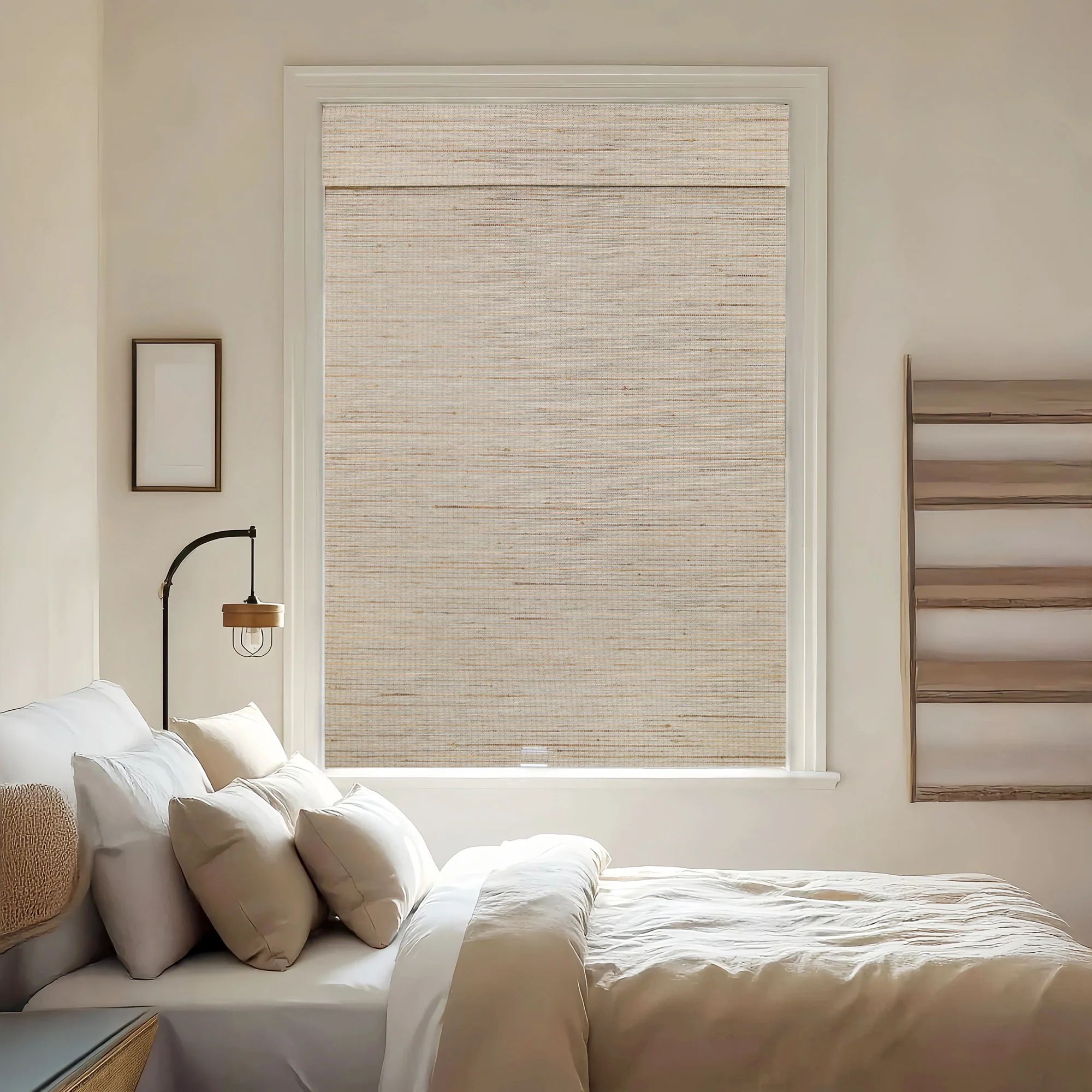 Hazel Bamboo Blinds & Shades Top Down Bottom Up | Pale Wheat - Image 7
